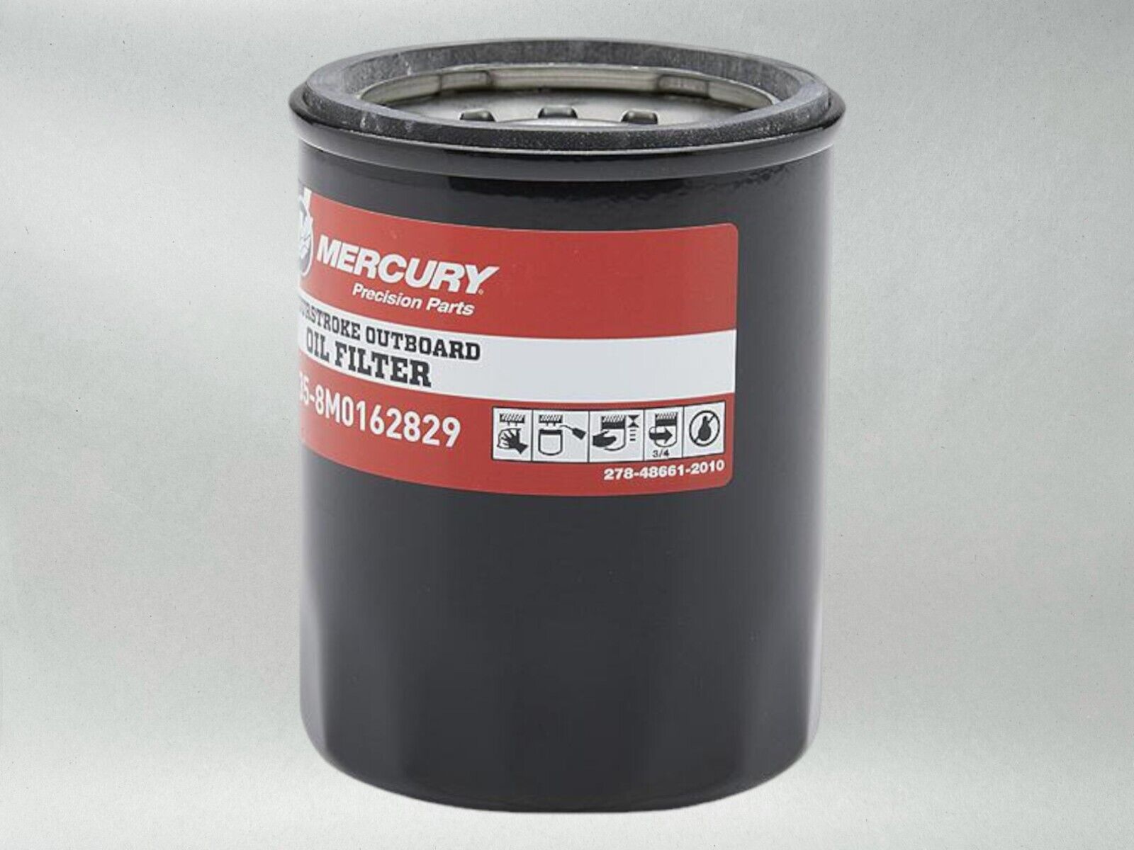 Mercury OEM Outboard Oil Filter for Mercury 25-115hp 8M0162829-12PACK