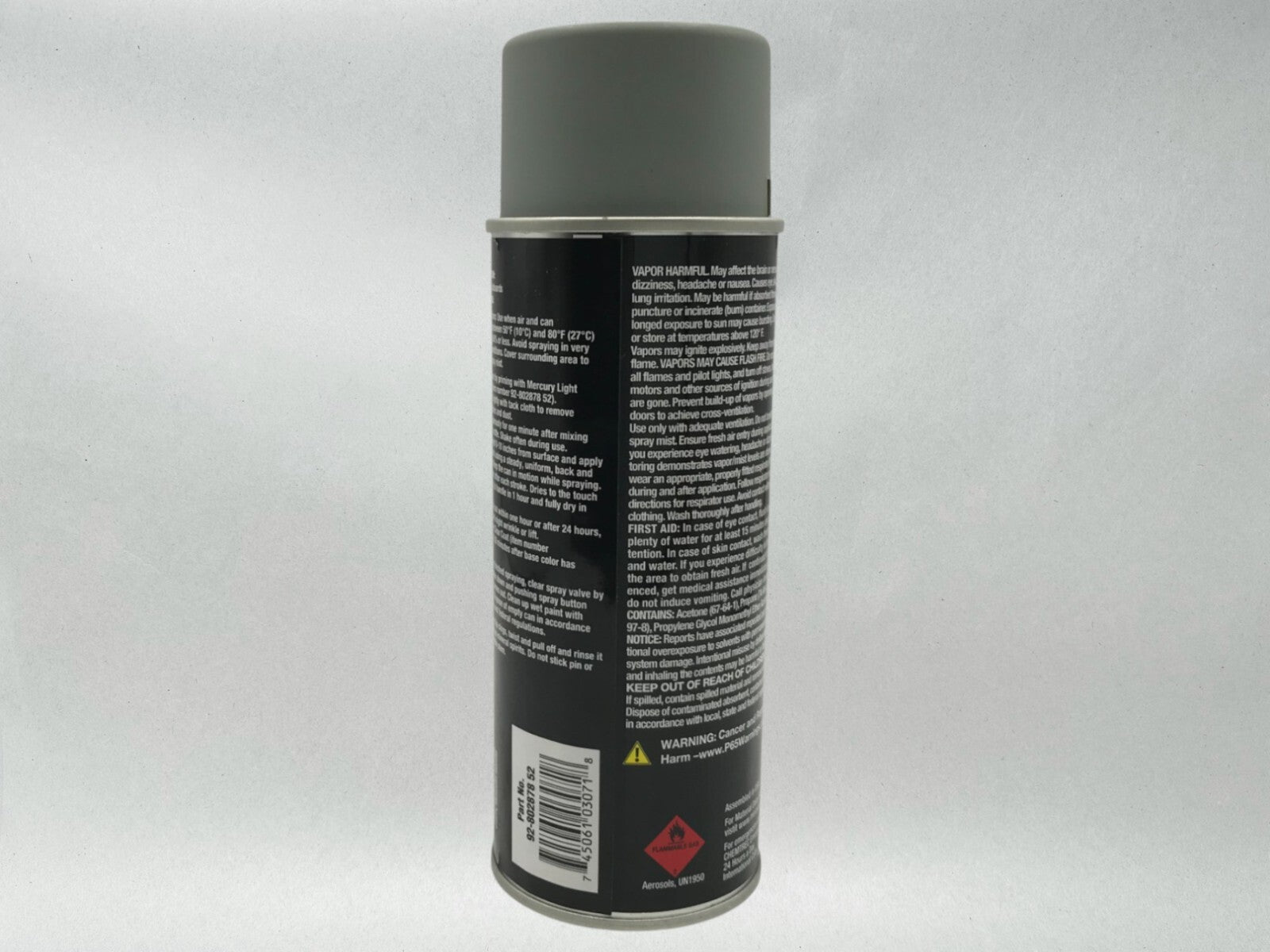 Mercury Genuine OEM Light Grey Primer Spray Paint 12 OZ 92-80287852 2 Pack