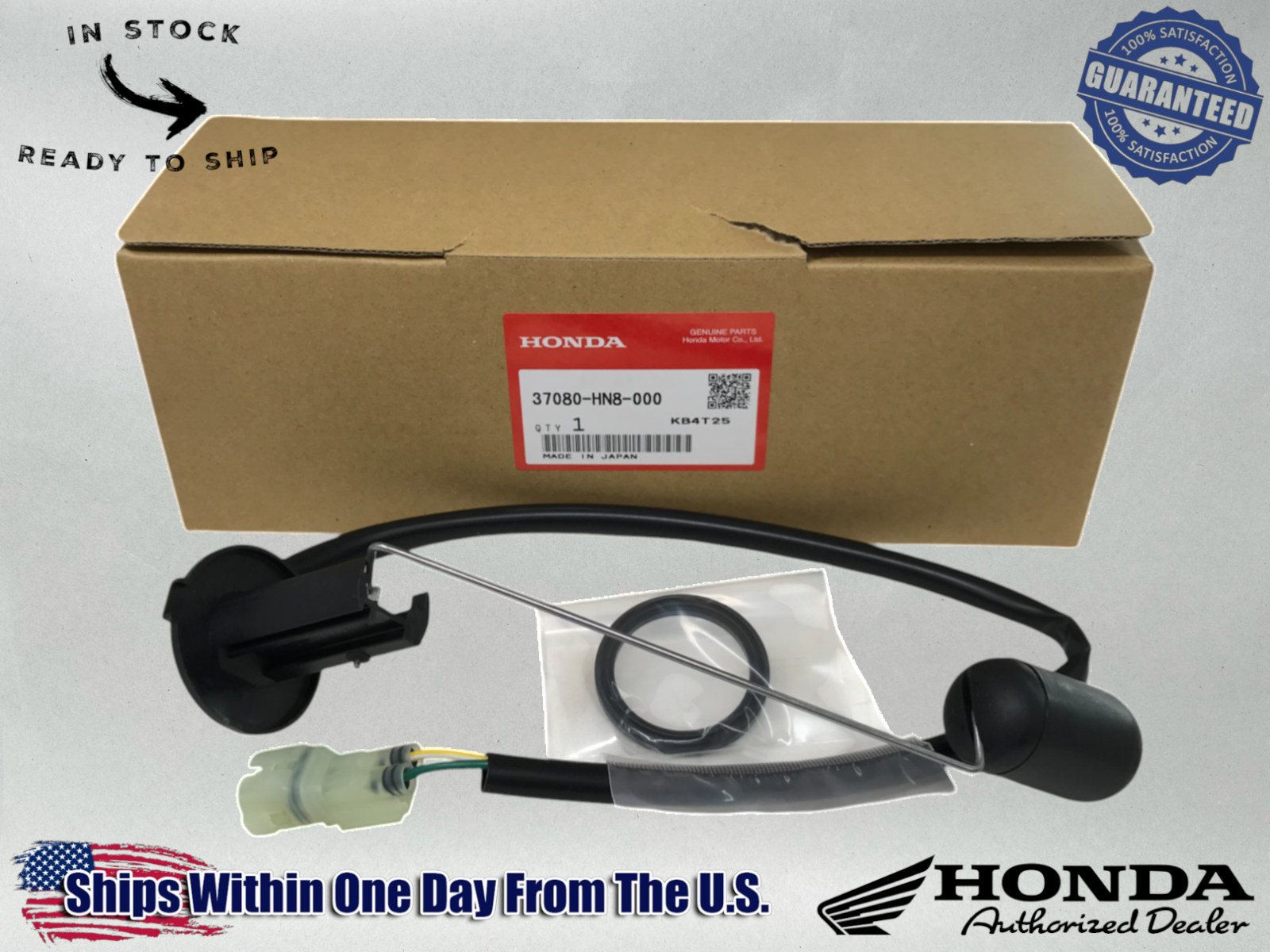 Honda Genuine OEM FUEL TANK SENDING UNIT Rincon 680 650 TRX680 37080-HN8-000