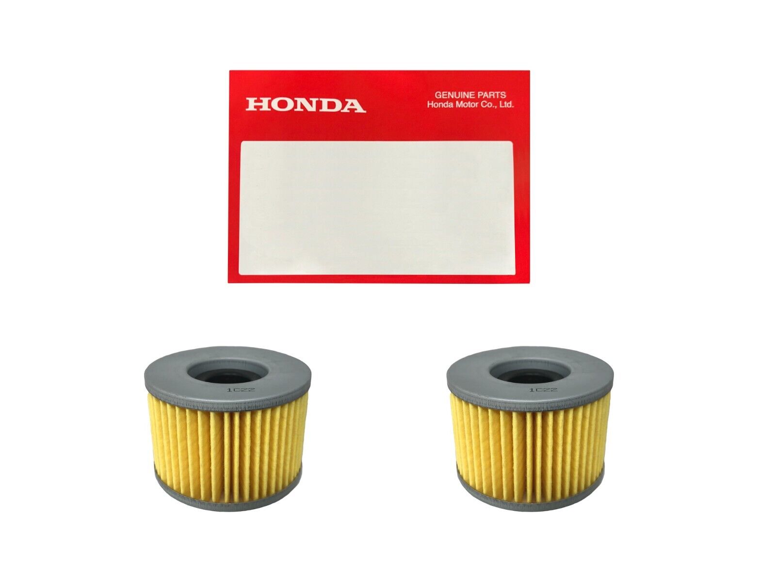 2 Pack OEM Honda Oil Filter 15412-KEA-003 Fits - 2001-2018 TRX, Pioneer SXS