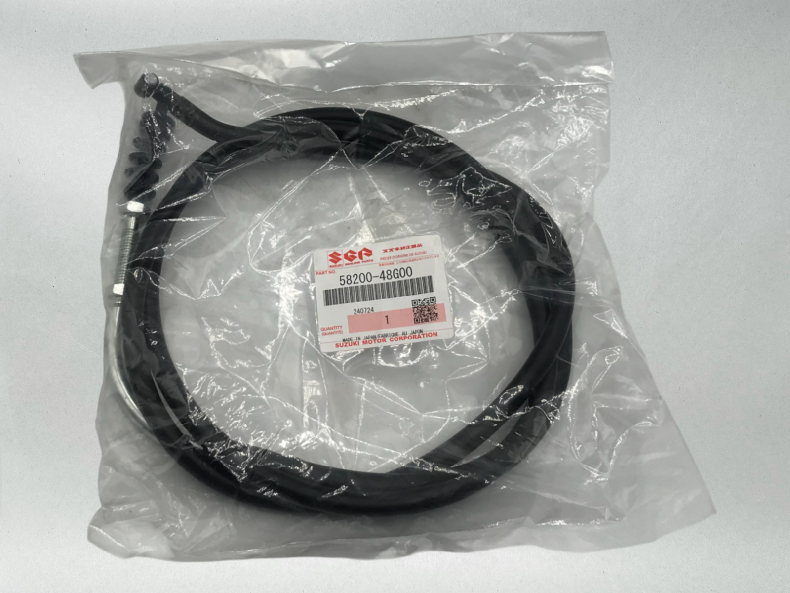 Suzuki Genuine OEM 2006-07 BOULEVARD M109R VZR1800 CLUTCH CABLE 58200-48G00