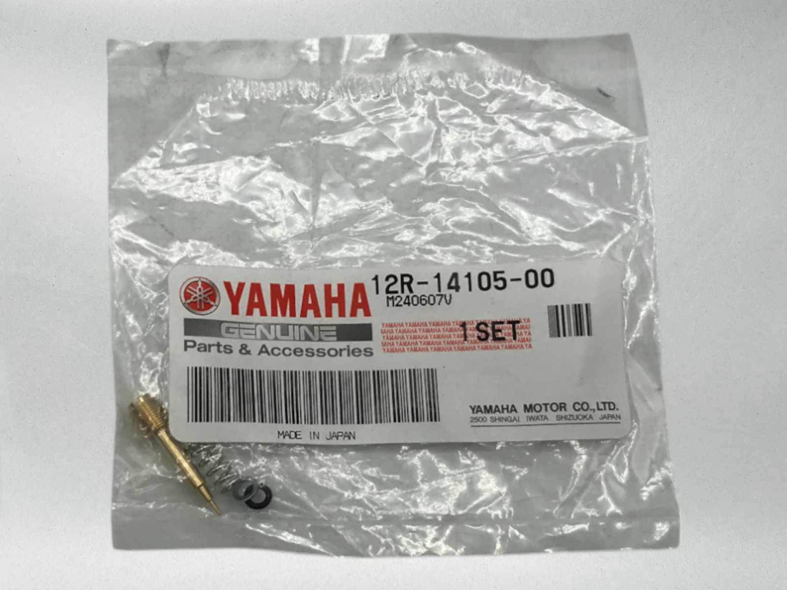 Yamaha Genuine OEM Authentic PILOT SCREW SET 12R-14105-00-00