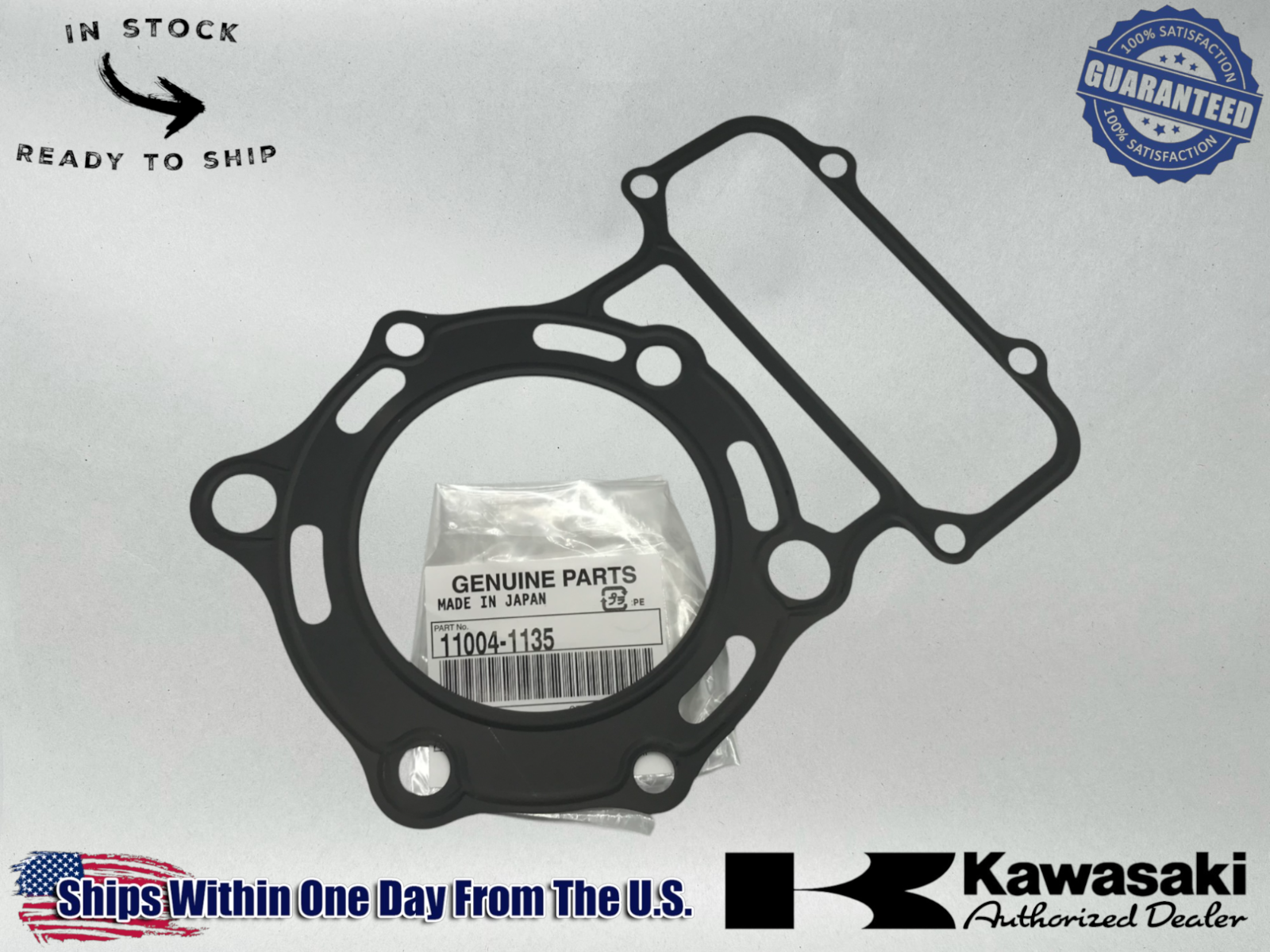 Kawasaki Genuine OEM Authentic 1986-06 VULCAN 750 HEAD GASKET VN750 11004-1135