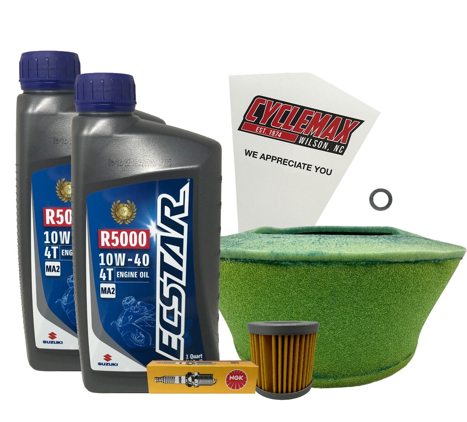 Cyclemax Standard Tune Up Kit w/ Spark Plug fits 2011-2022 Suzuki DR-Z400