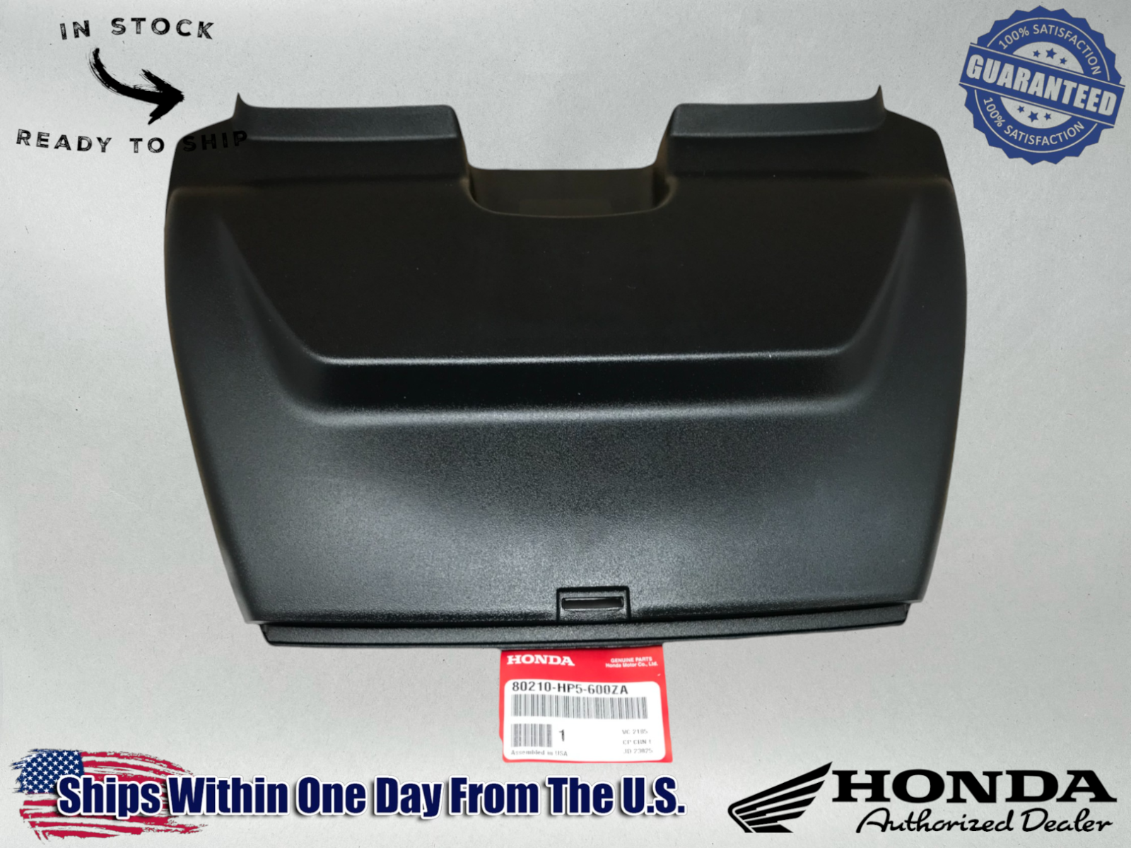 Honda OEM BATTERY BOX COVER 07-14 TRX420 RANCHER FE FM TE TM 80210-HP5-600ZA