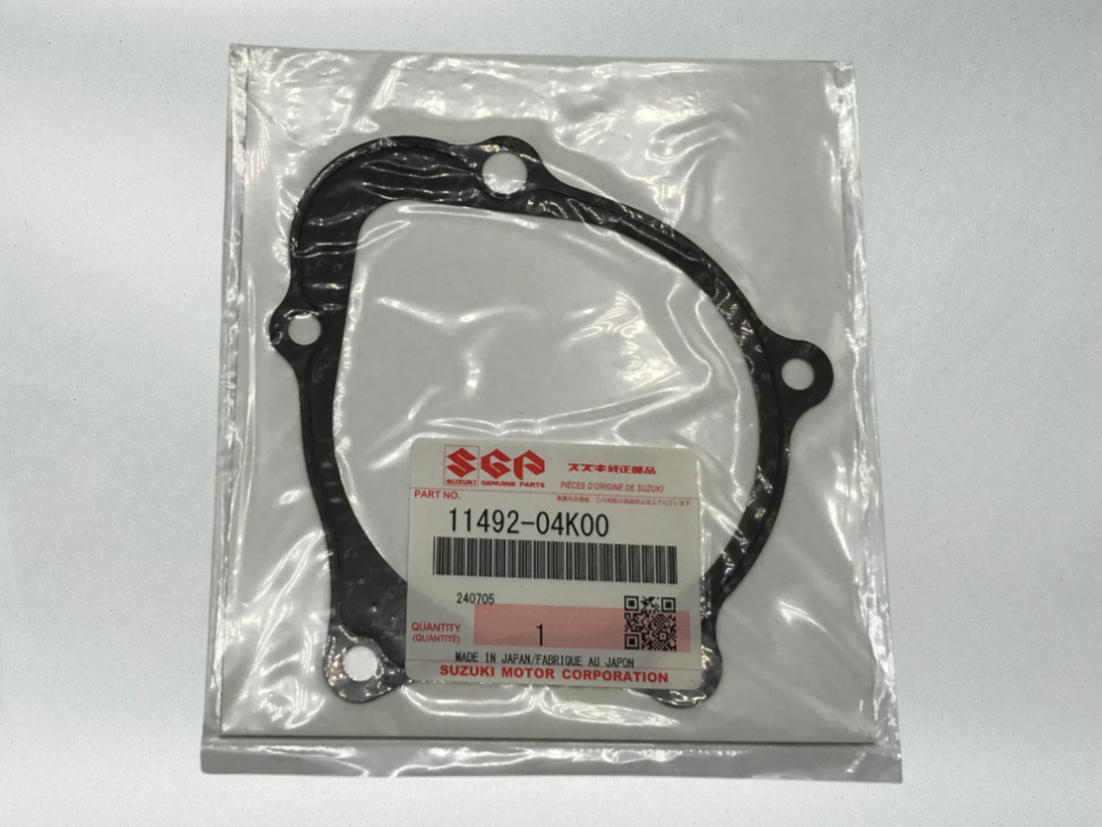 Suzuki Genuine OEM Authentic GASKET,START 11492-04K00