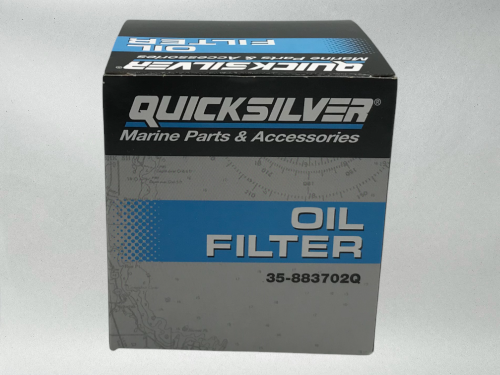 Quicksilver Genuine OEM Authentic Oil Filters 35-883702Q 2 Pack