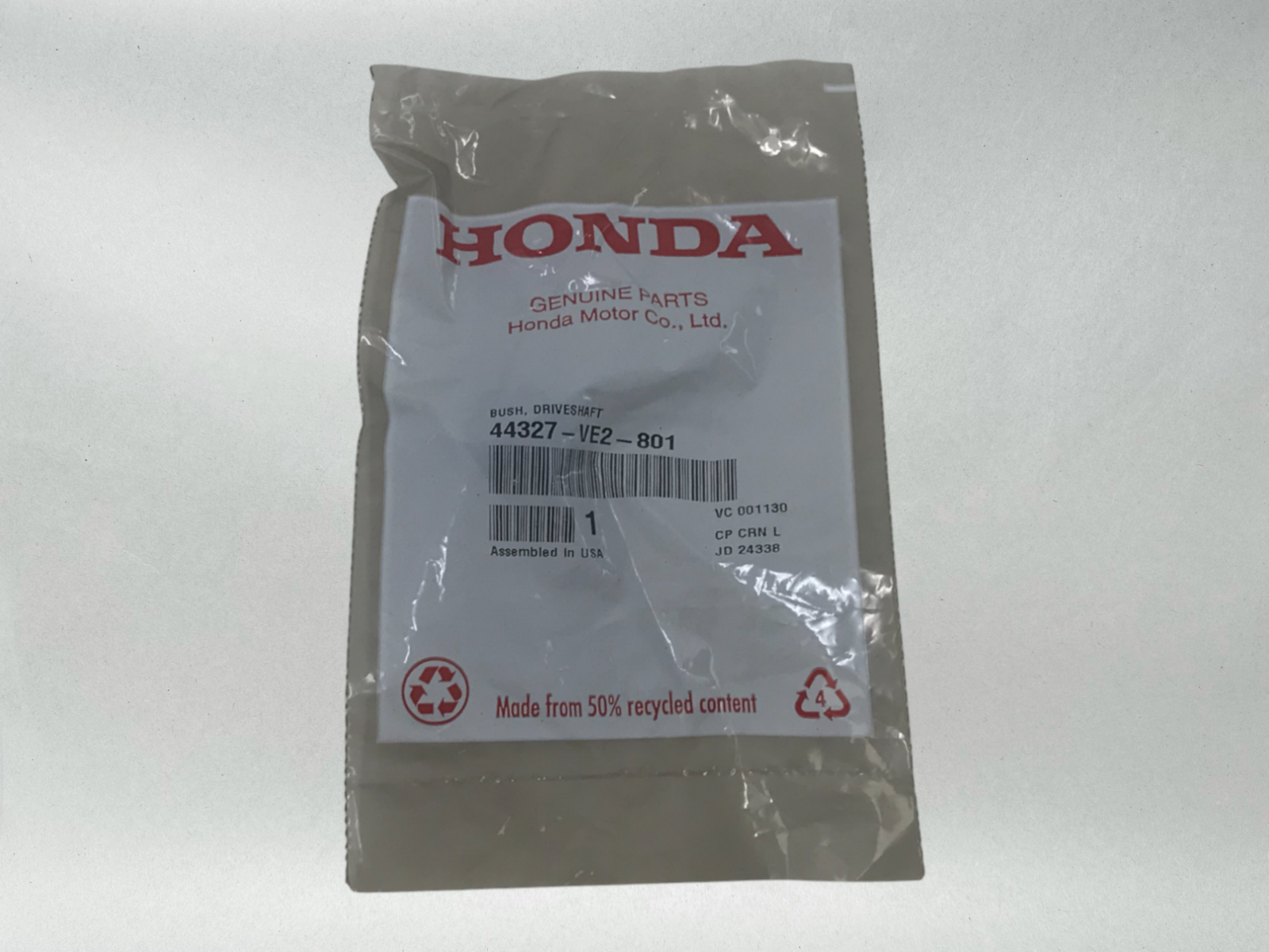 Honda Genuine OEM Authentic Drive Shaft Bushing 44327-VE2-801