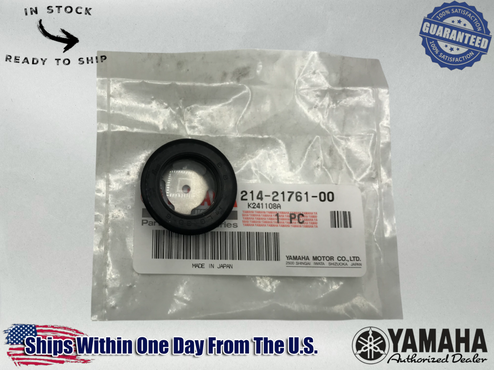 Yamaha Genuine OEM Authentic Oil Level Gauge 214-21761-00-00