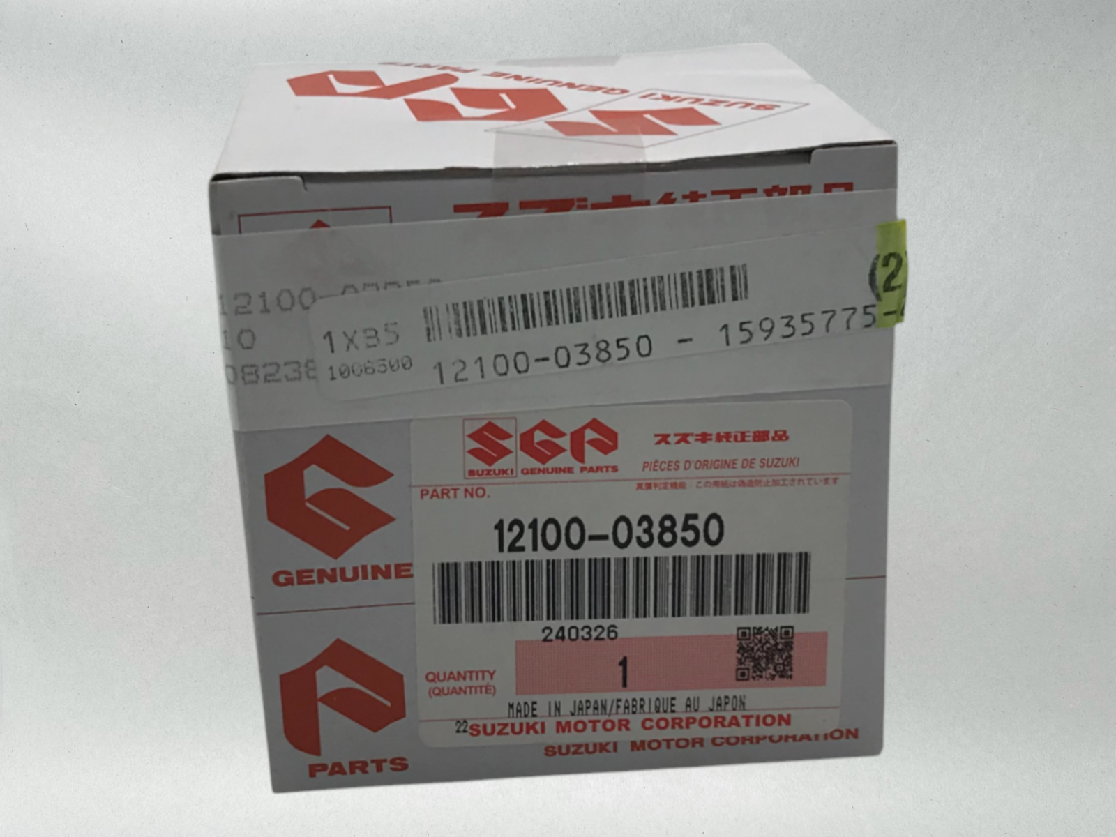 Suzuki Genuine OEM 2002-23 RM85 RM 85 85L TOP END PISTON KIT 12100-03850