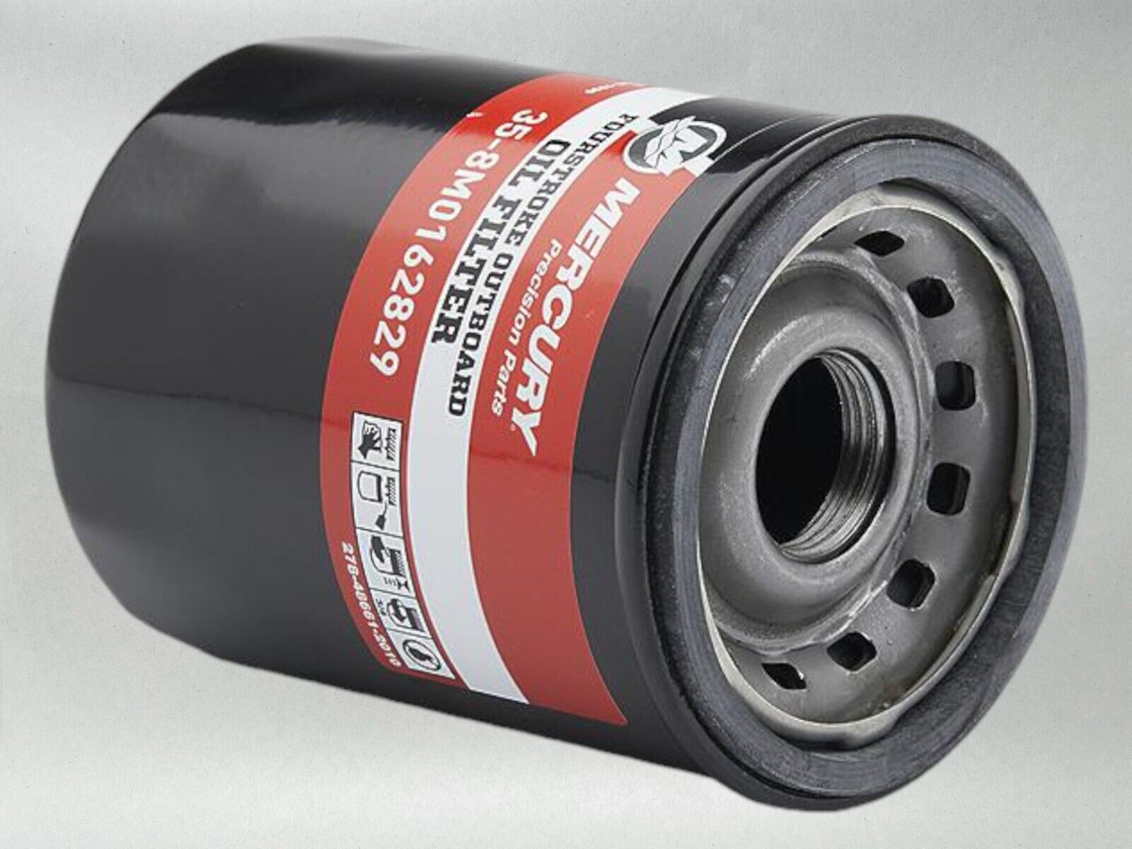 Mercury OEM Outboard Oil Filter for Mercury 25-115hp 8M0162829-4PACK