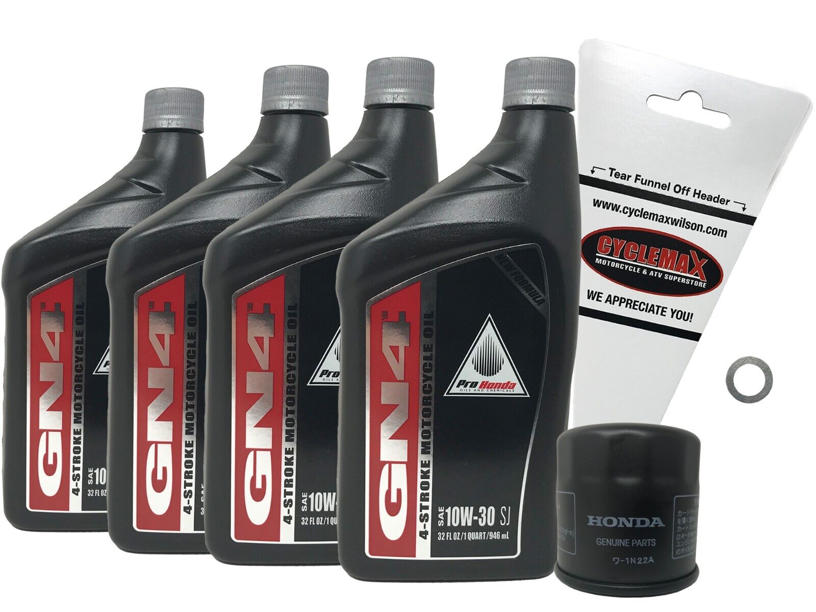 Honda Genuine 2010-2019 VFR1200F VFR1200F DCT VFR1200 Oil Change Kit