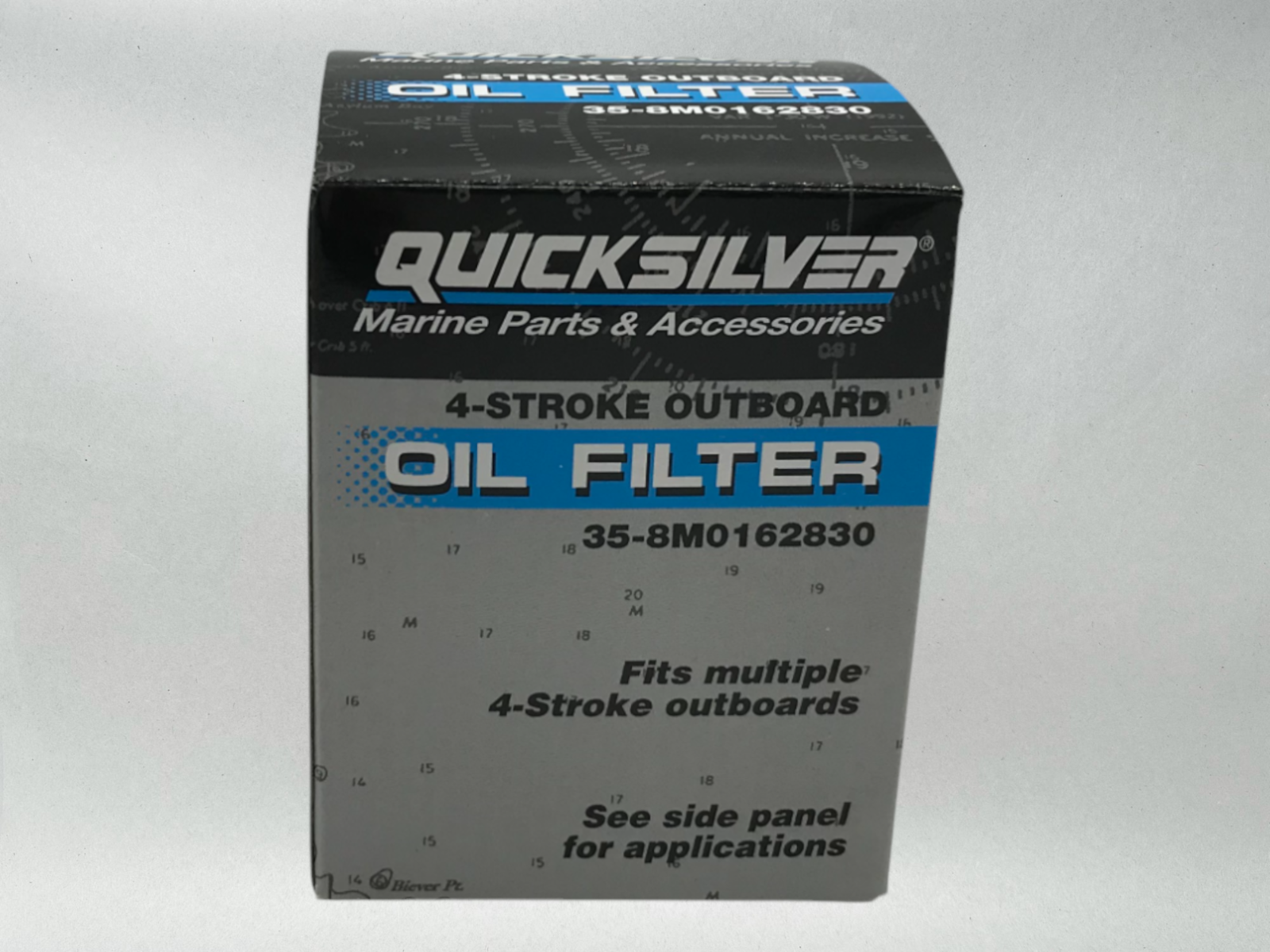 Quicksilver Genuine OEM Authentic Oil Filters 35-8M0162830 3 Pack