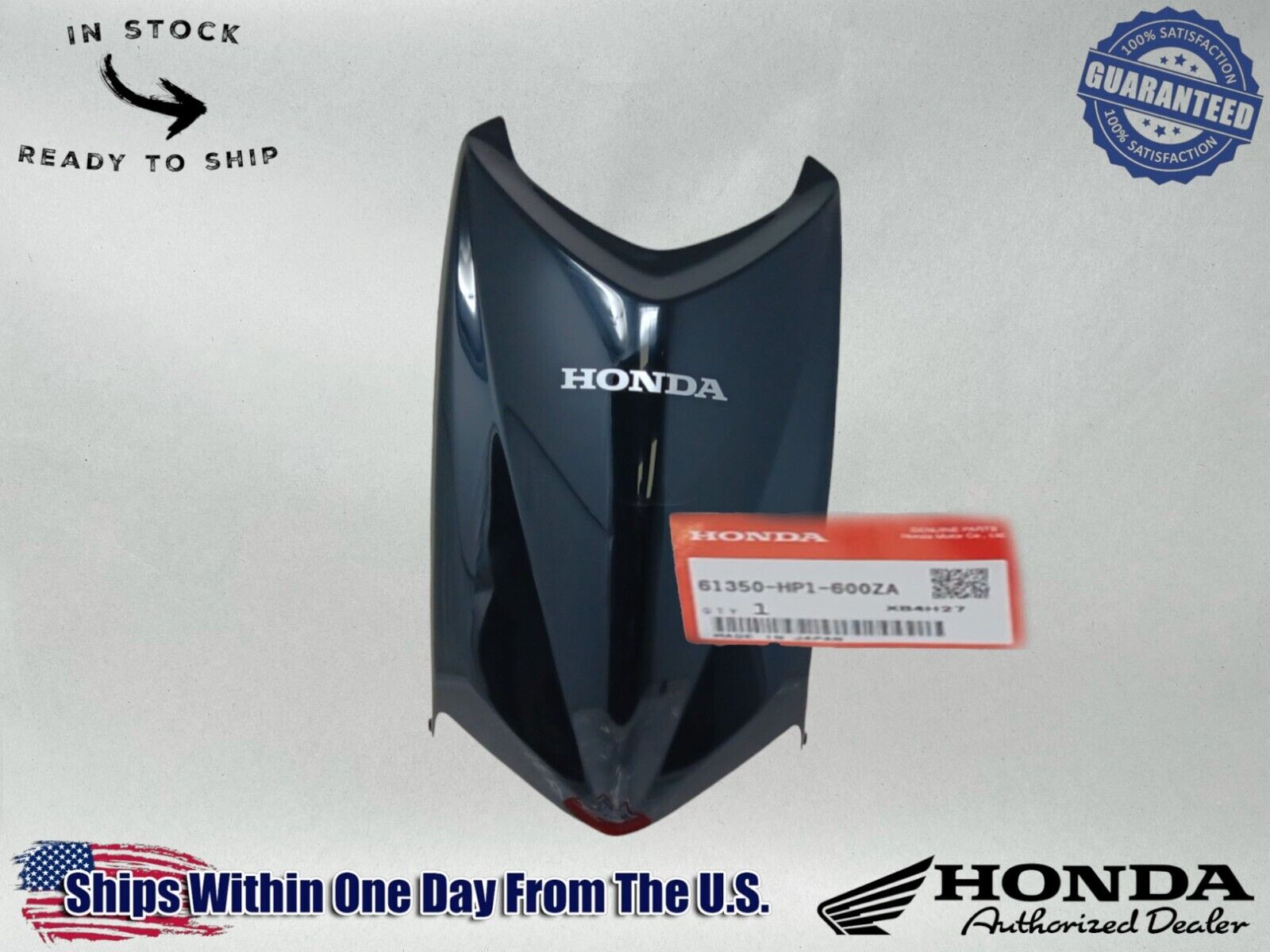 Honda Genuine OEM Authentic Front Hood Cover Fender 61350-HP1-600ZA