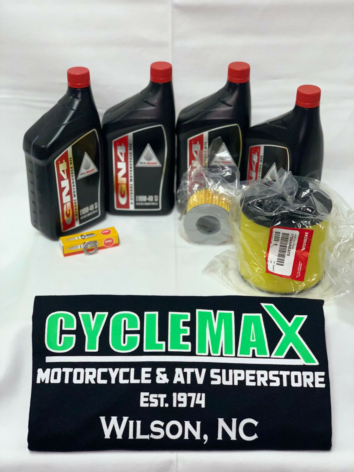 New 2004-2007 Honda TRX400 TRX400FA TRX400AT Rancher Oil Service Tune-up kit