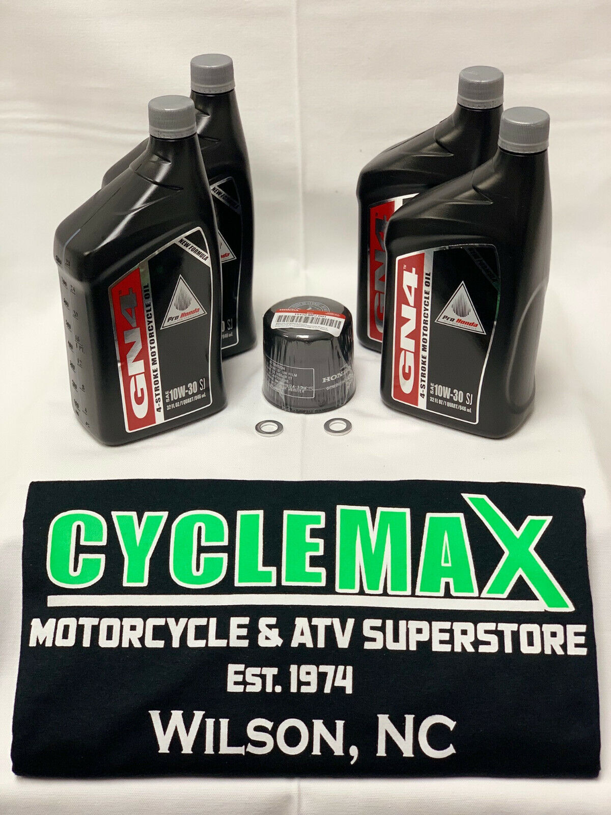 New 2004-2009 Honda VTX 1300 VTX1300 OE Oil & Filter Service Kit