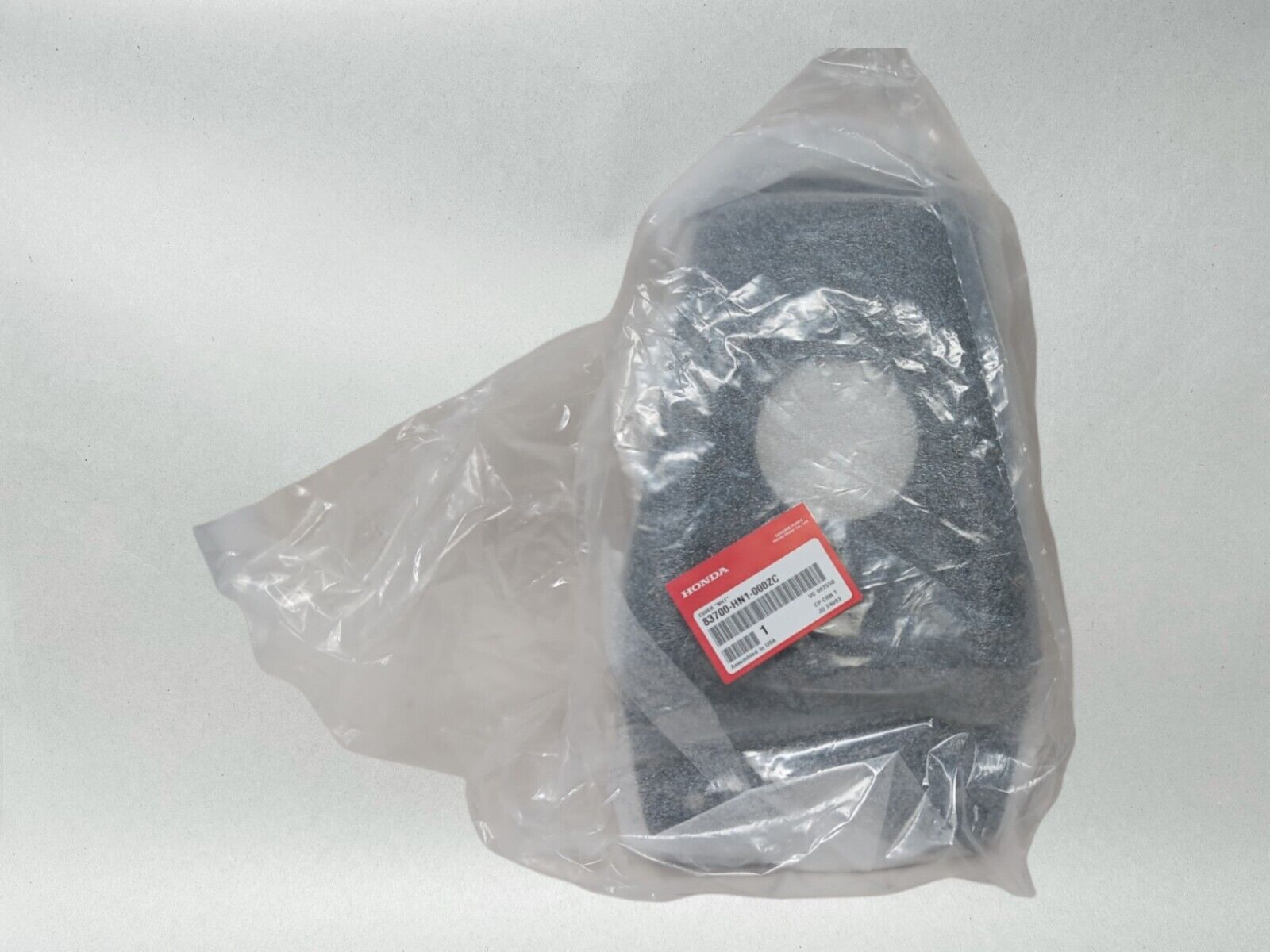 Honda Genuine OEM Authentic Gas Tank Cover Black Plastic 83700-HN1-000ZC