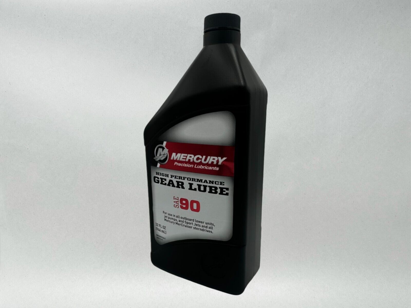 Mercury OEM 8M0222063 SAE 90 High Performance Gear Lube Quart 8M0222063-6PACK