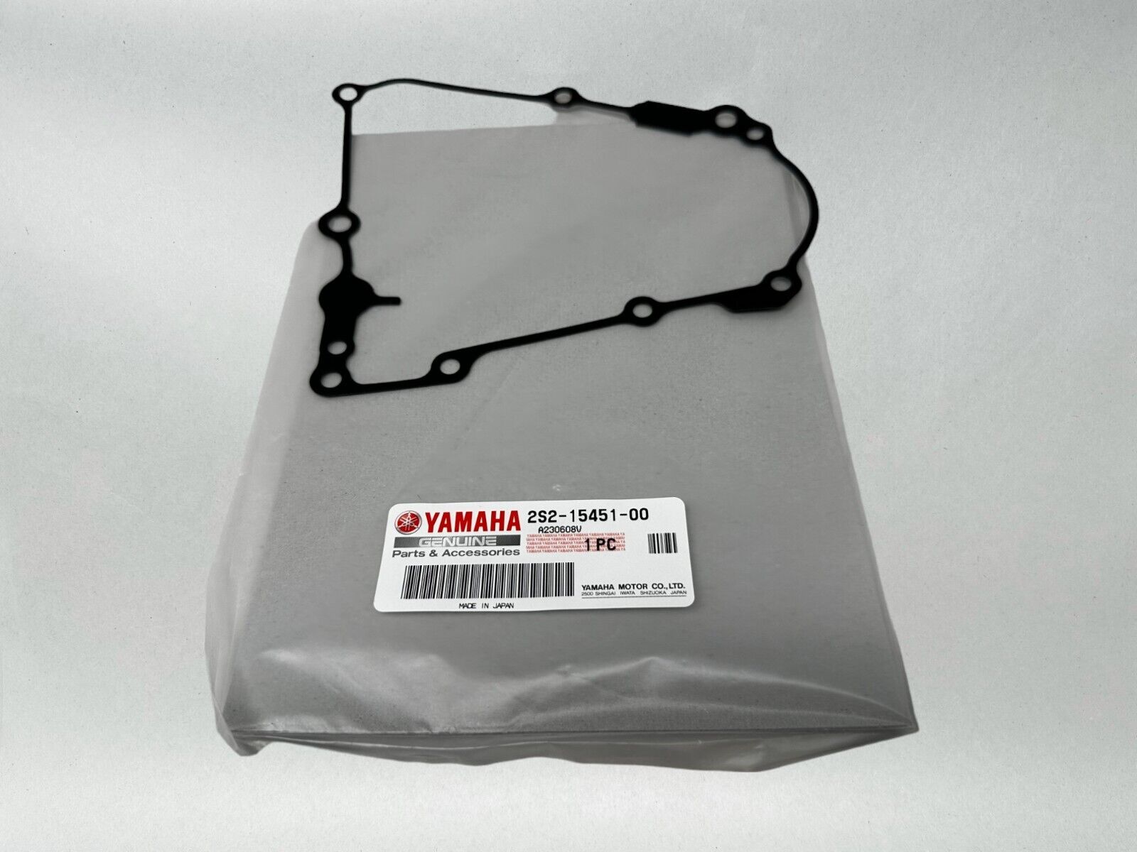 Yamaha Genuine OEM Crankcase Cover Gasket 2S2-15451-00-00