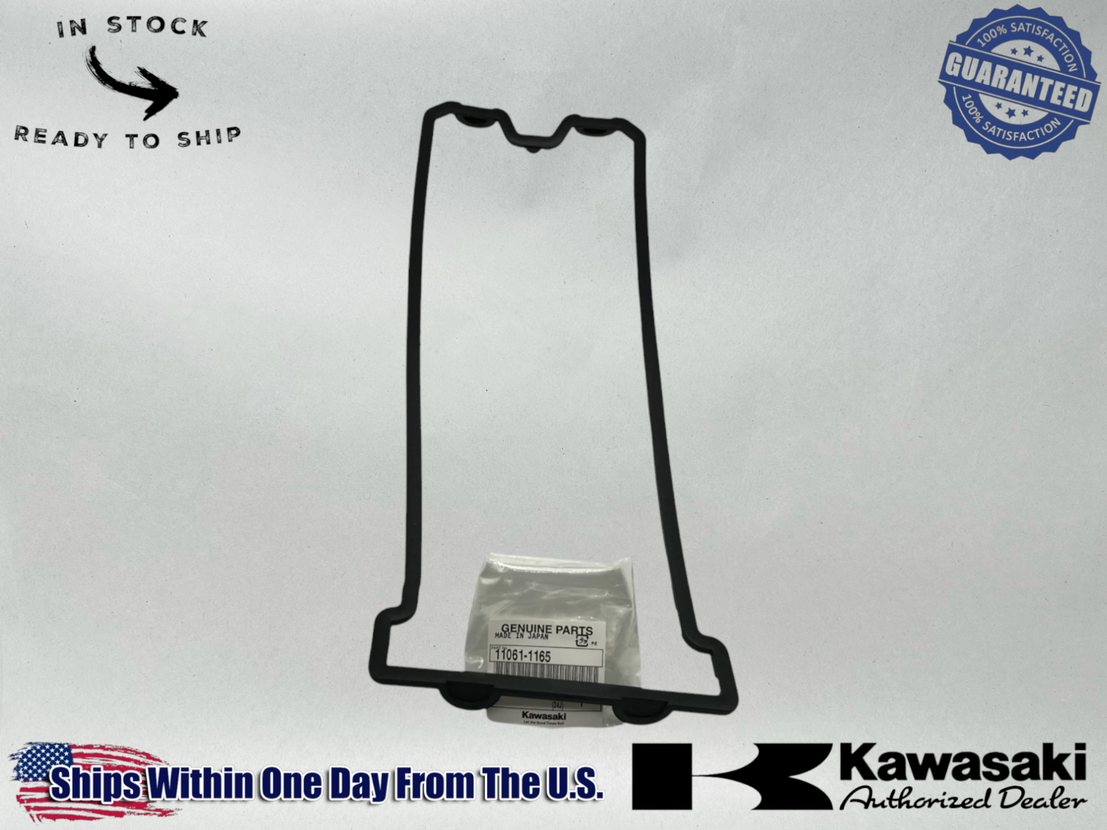 Kawasaki Genuine OEM 2003-06 Z1000 / Z750S HEAD COVER GASKET 11061-1165