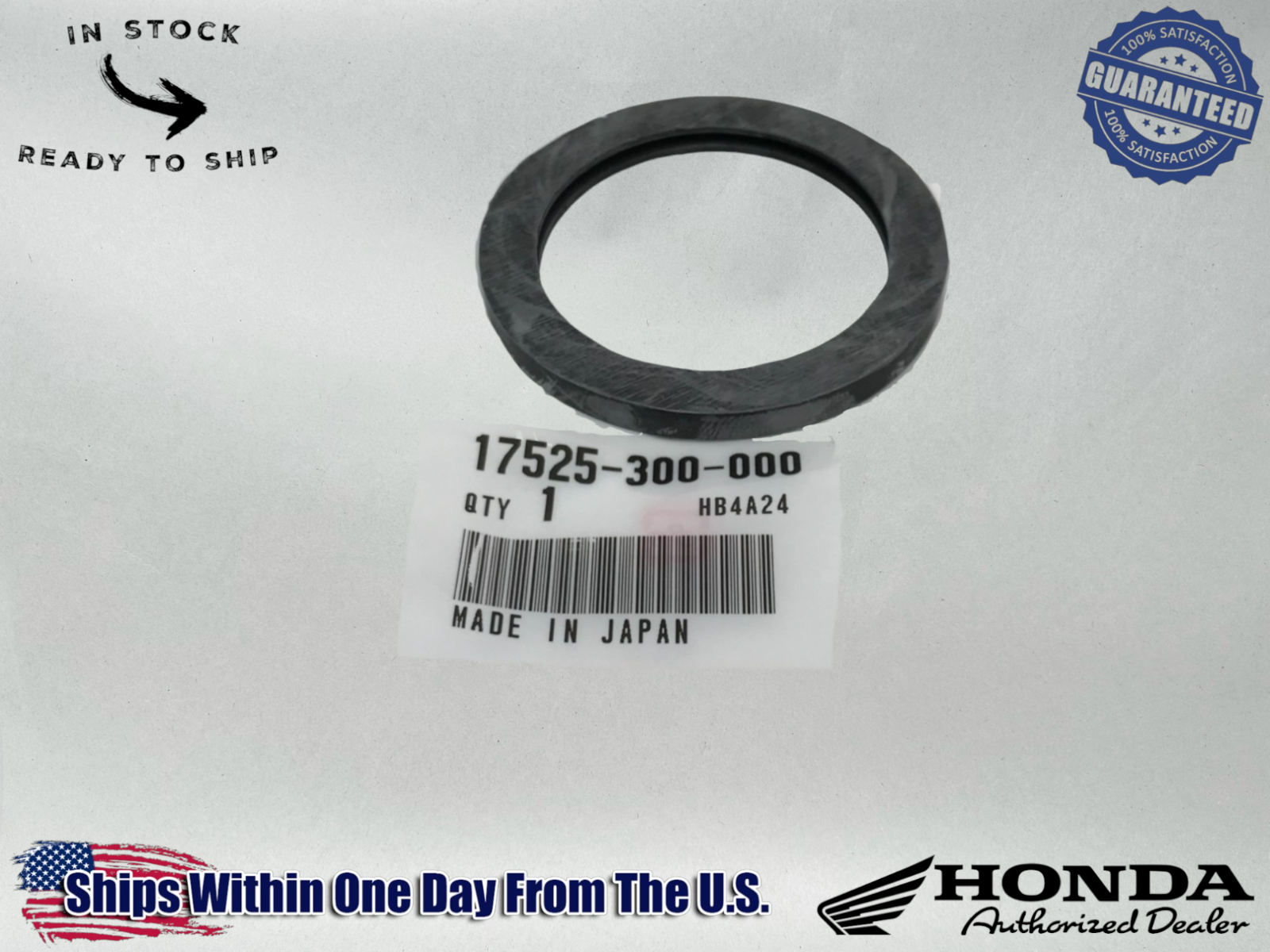 Honda OEM Fuel Cap Gasket Seal cb750 cb450 cb350 cl450 cl350 17525-300-000