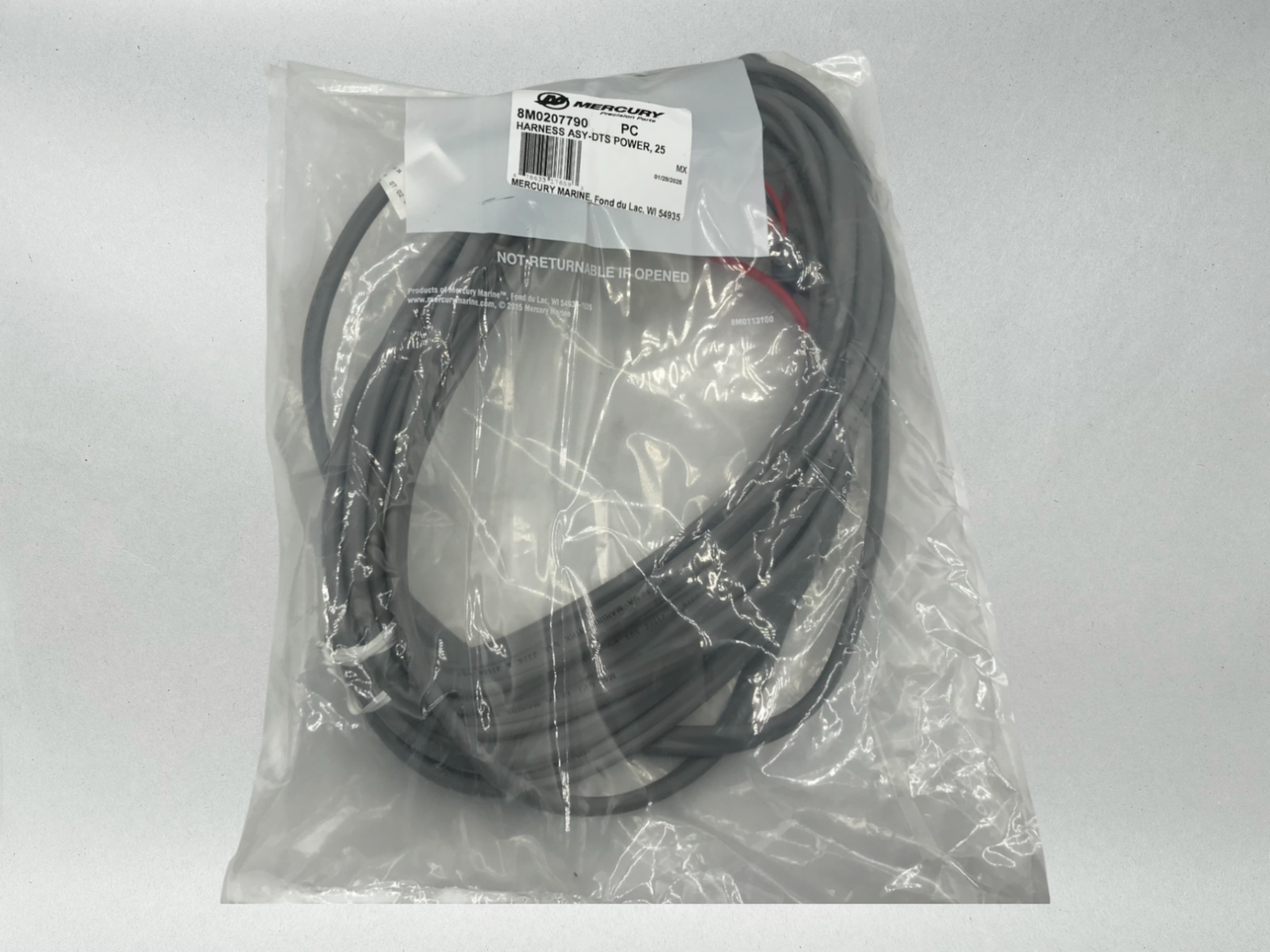 Mercury Genuine OEM Authentic 25 FT Clean Power Harness 8M0207790