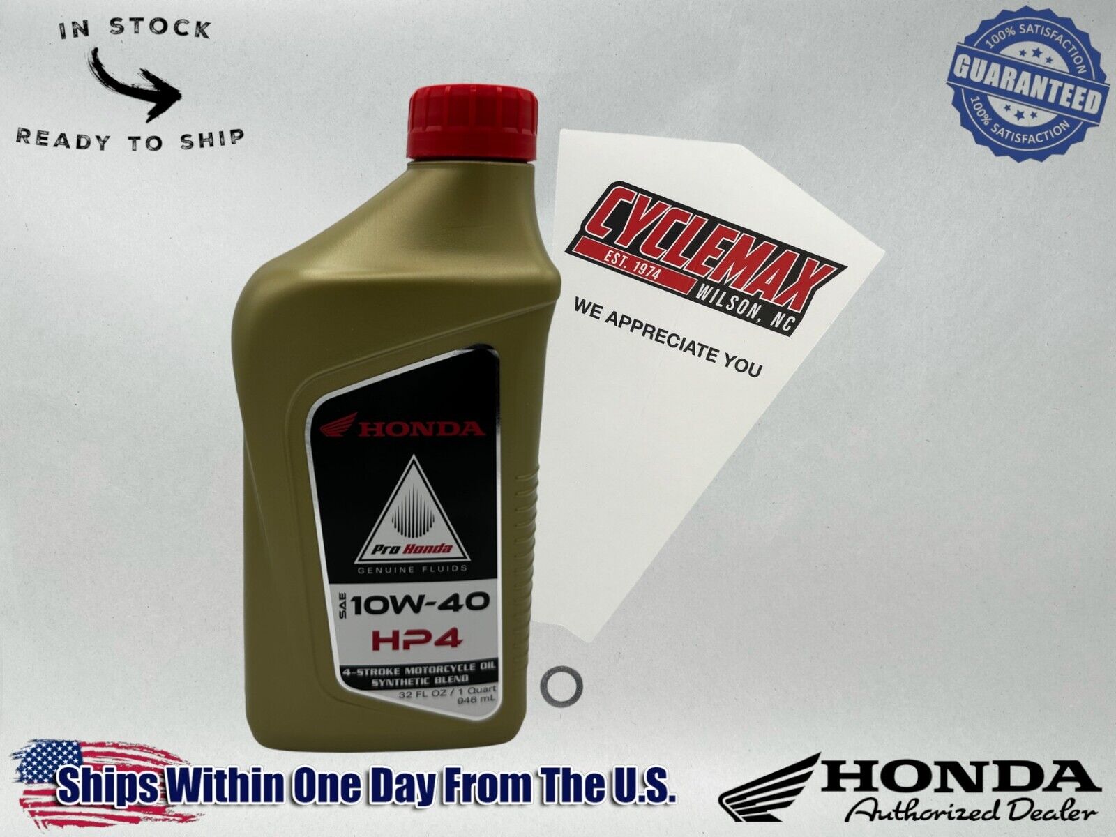 Cyclemax Semi-Synthetic HP4 Oil Change Kit fits 1985-1987 Honda XR80R