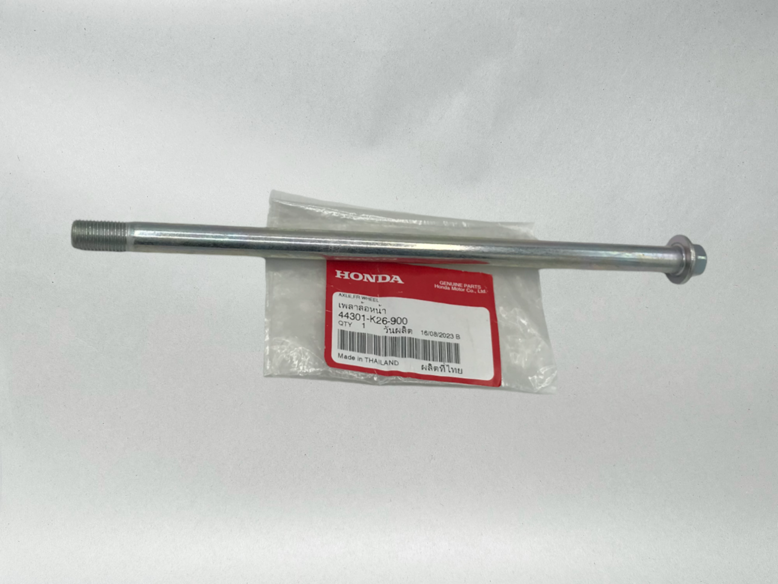 HONDA OEM FRONT WHEEL AXLE 2014-2024 GROM 125 44301-K26-9 44301-K26-900