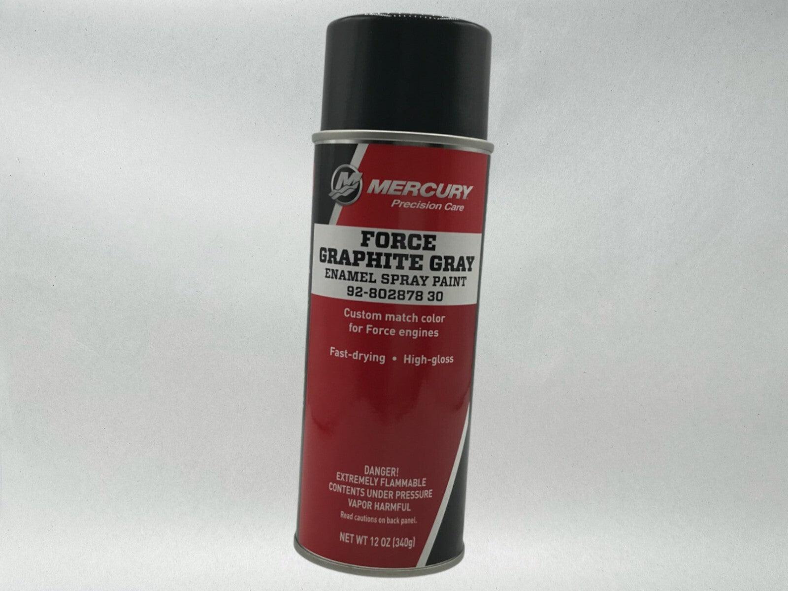 Mercury Genuine OEM Graphite Grey Spray Paint 12 OZ 92-80287830 2 Pack