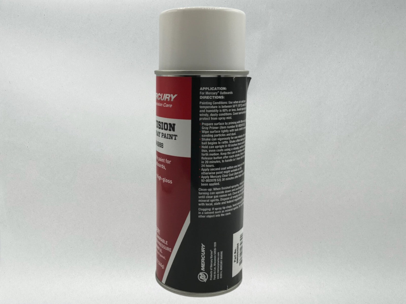 Mercury Genuine OEM Cold Fusion Enamel Spray Paint 12 OZ 8M0094988 4 Pack