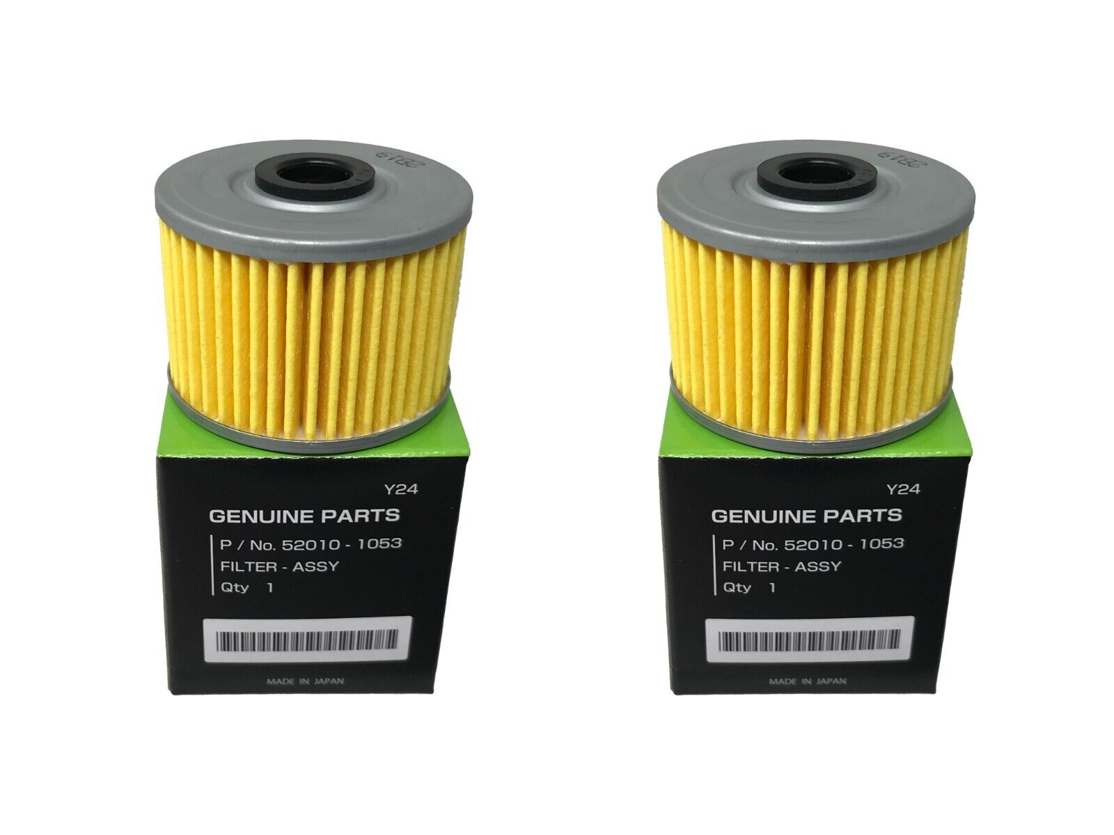 OEM Kawasaki KLX KFX KX 110 140 250 450 Oil Filter 52010-1053 2 PACK