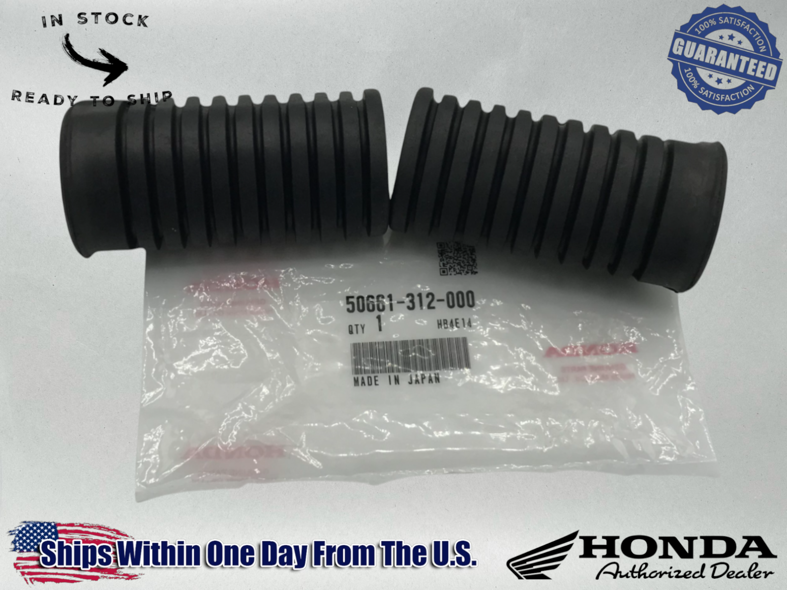 2 Honda Genuine Foot Peg Rubber Step Set SL 70 175 350 NC50 Z50 50661-312-000