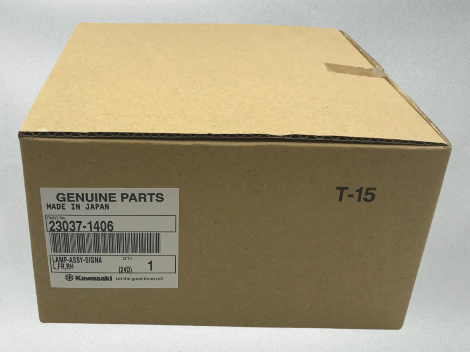 Kawasaki Genuine OEM 2002-08 VULCAN MEAN STREAK FRONT RT TURN SIGNAL 23037-1406