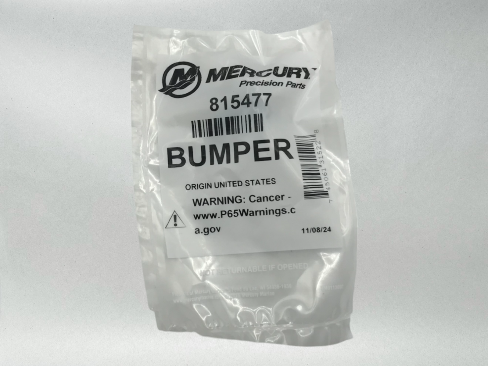 Mercury Genuine OEM Authentic BUMPER 815477