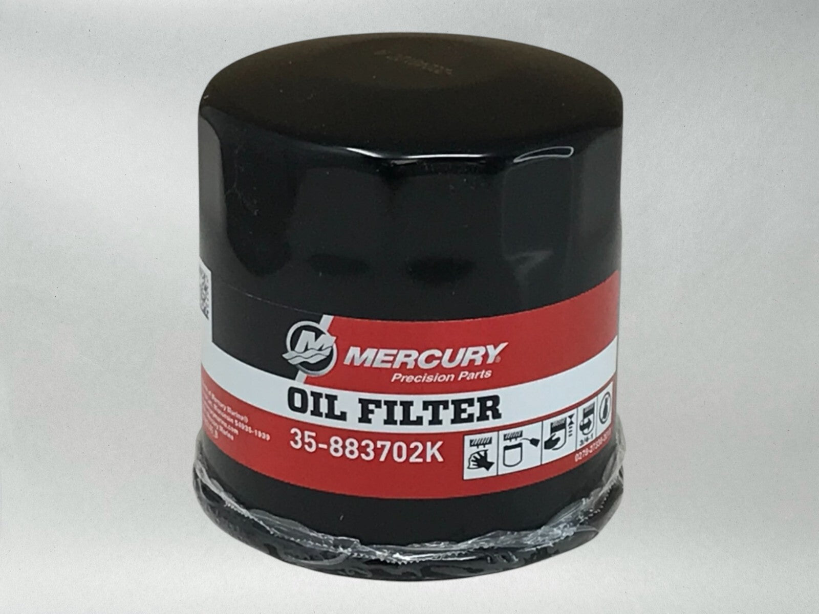 Mercury Genuine OEM Authentic Oil Filters 35-883702K 4 Pack