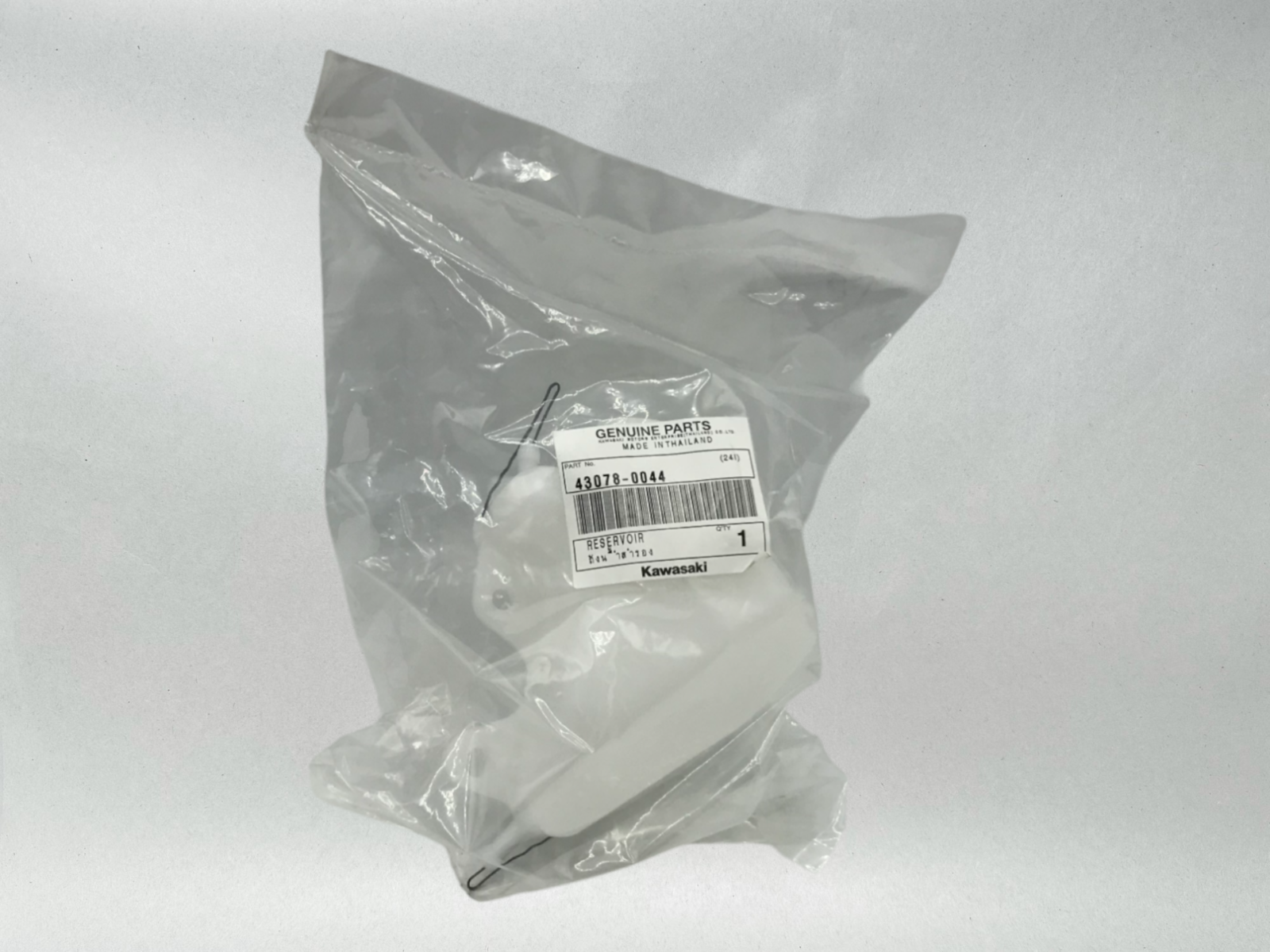 Kawasaki Genuine OEM 2009-20 KLX 250 S SF COOLANT RESERVOIR TANK 43078-0044