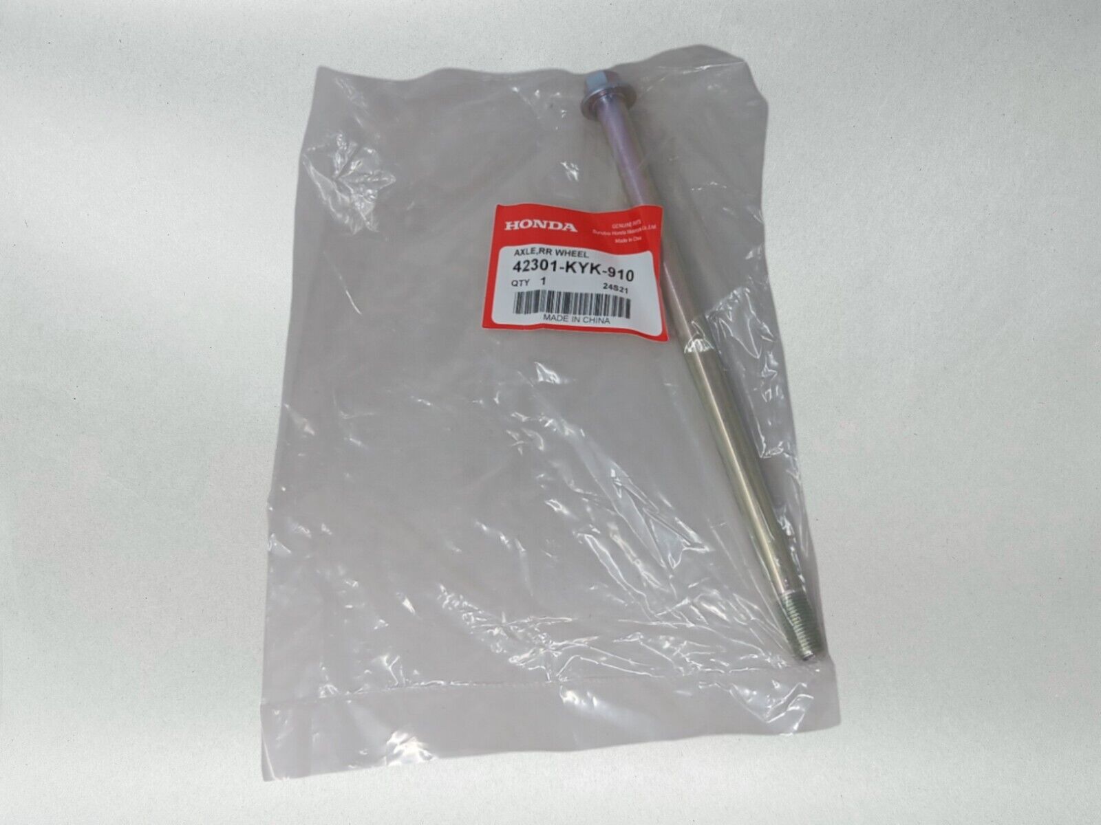 Honda Genuine OEM Authentic Rear Axle 42301-KYK-910