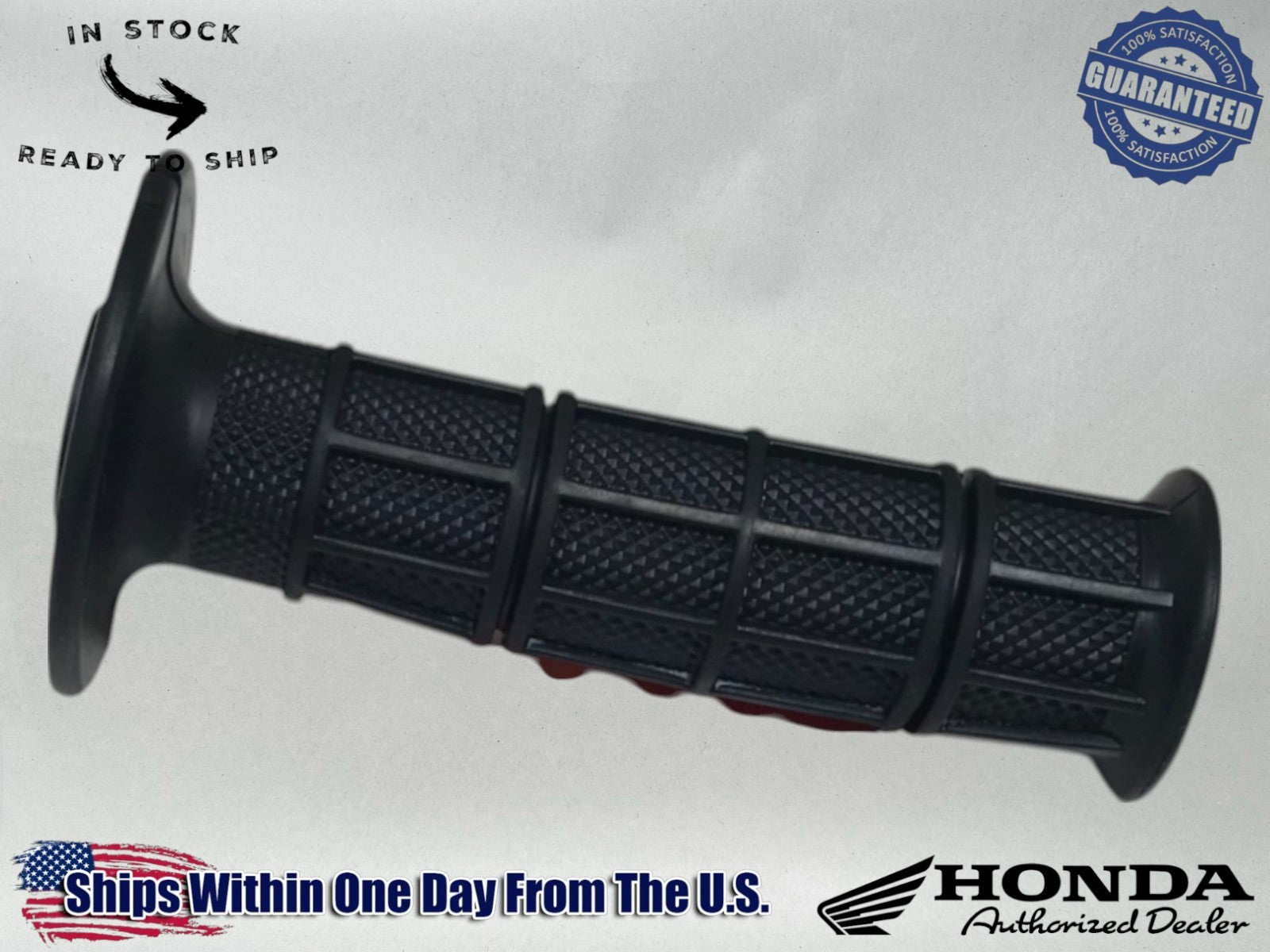Honda OEM Lt Handle Bar Grip CRF250 R RX 09-22, 09-22 CRF450 53166-KRN-A30