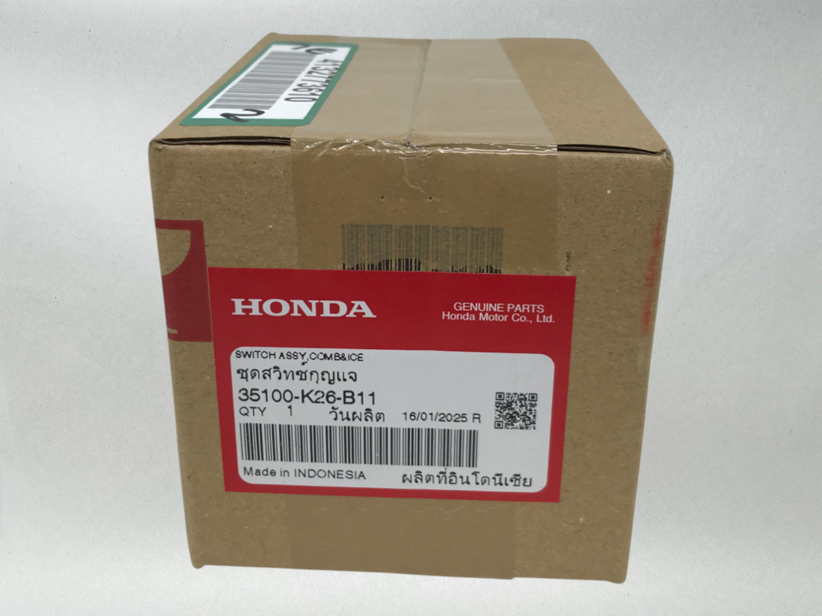 Honda Genuine OEM 2017-20 GROM IGNITION SWITCH WITH 2 NEW CUT KEYS 35100-K26-B11