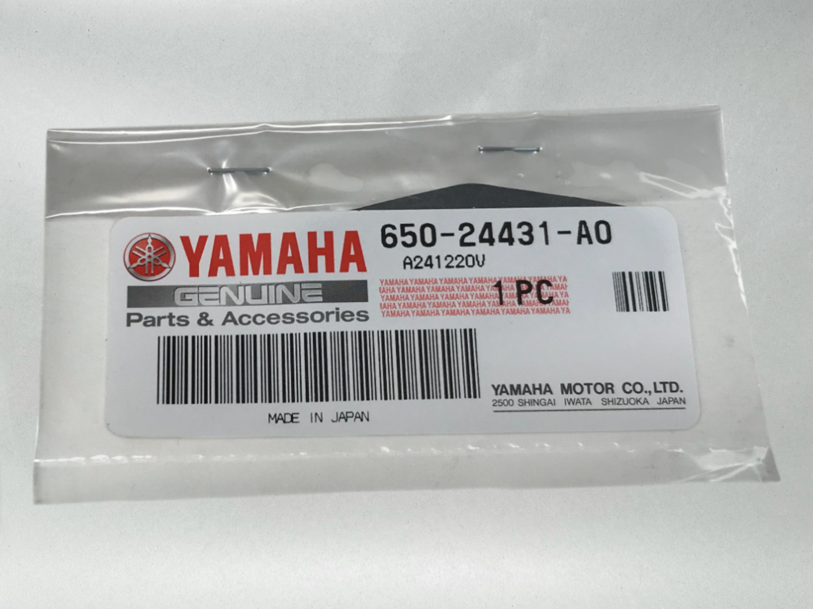 Yamaha Genuine OEM Authentic Yamaha GASKET,FUEL PUMP 650-24431-A0-00