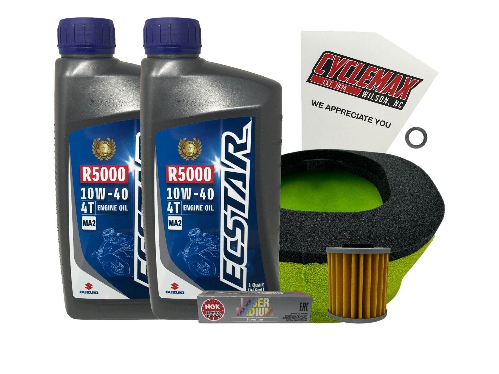 Cyclemax Standard Tune Up Kit w/ Spark Plug fits 2005-2007 Suzuki RM Z450 K5-K6