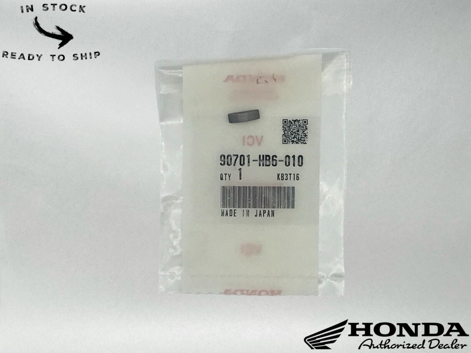 Honda Genuine OEM Woodruff Key 90701-HB6-010