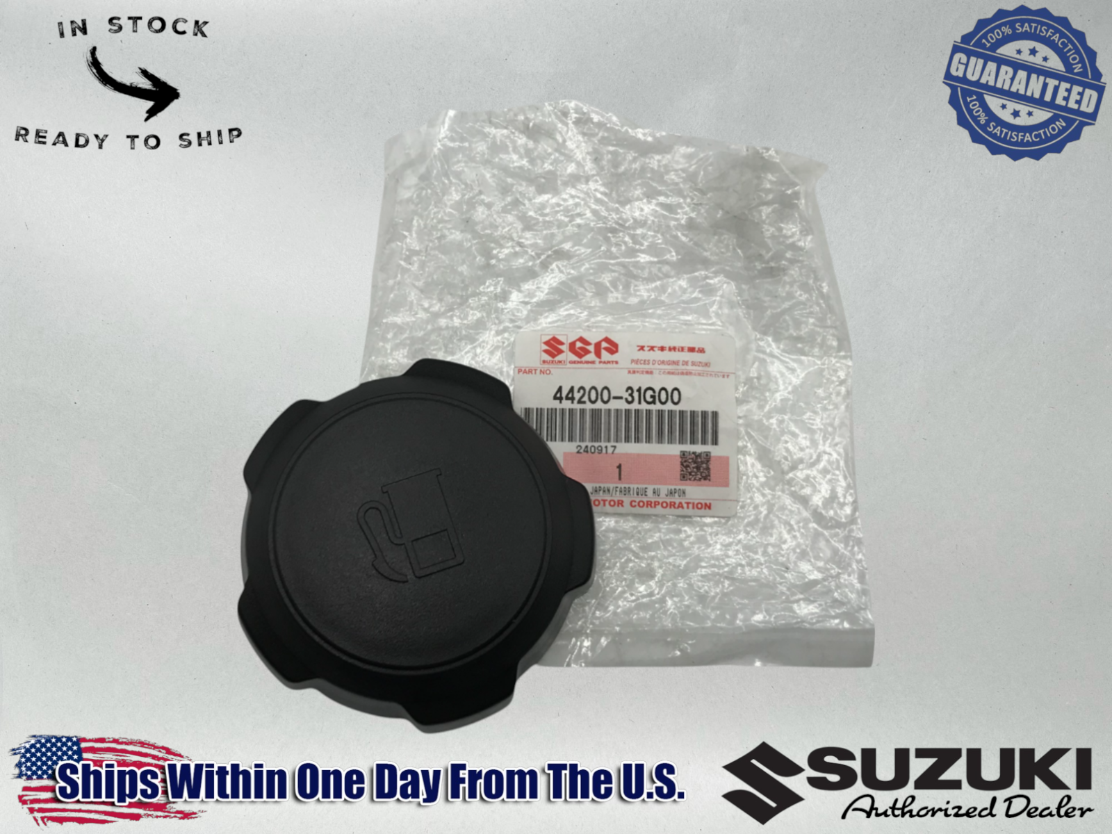Suzuki Genuine OEM KING QUAD LT-A LTA 450 500 700 750 FUEL GAS CAP 44200-31G00