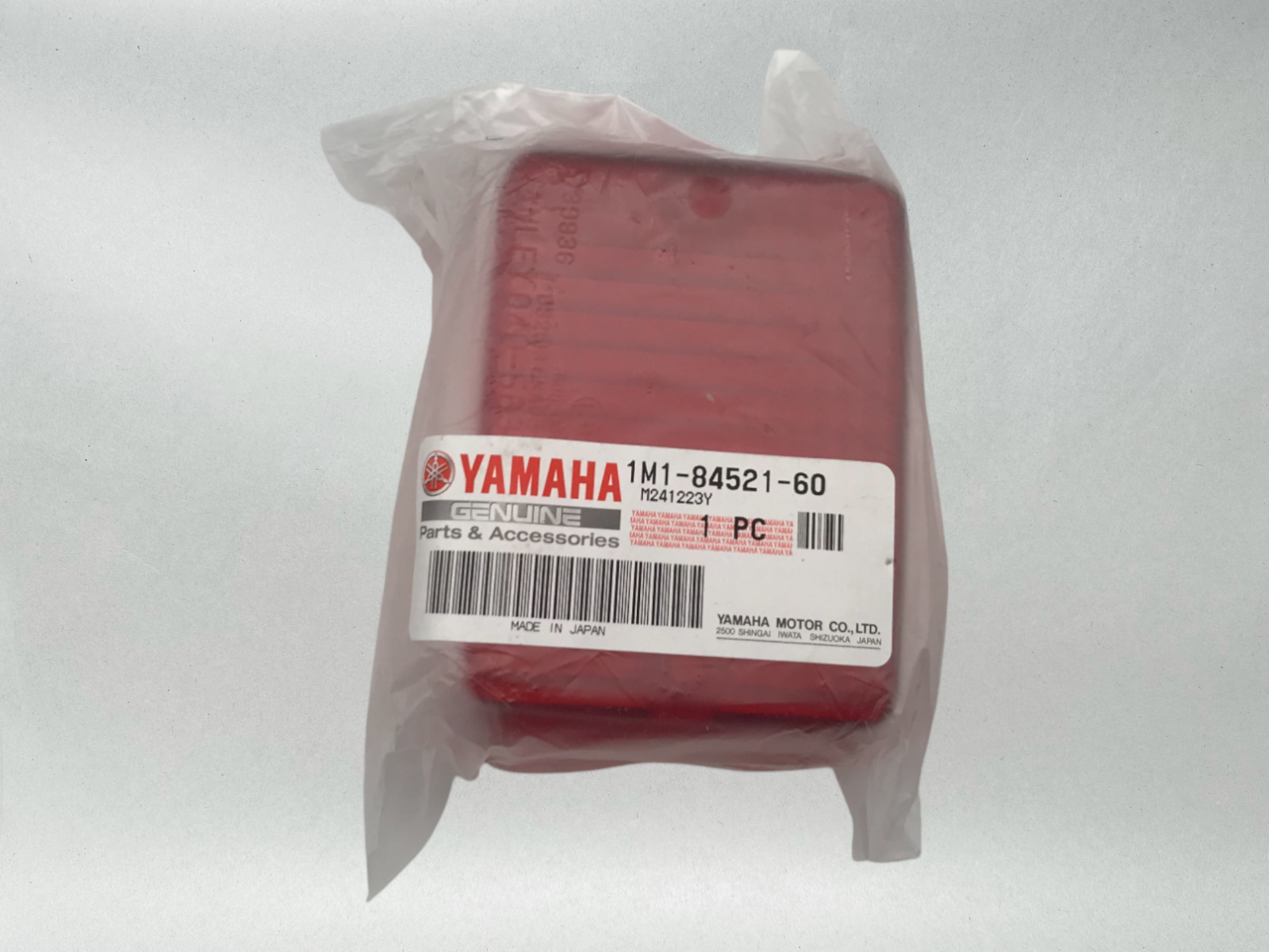 Yamaha Genuine OEM SR500 TW200 XT225 XT350 Taillight Lens 1M1-84521-60-00