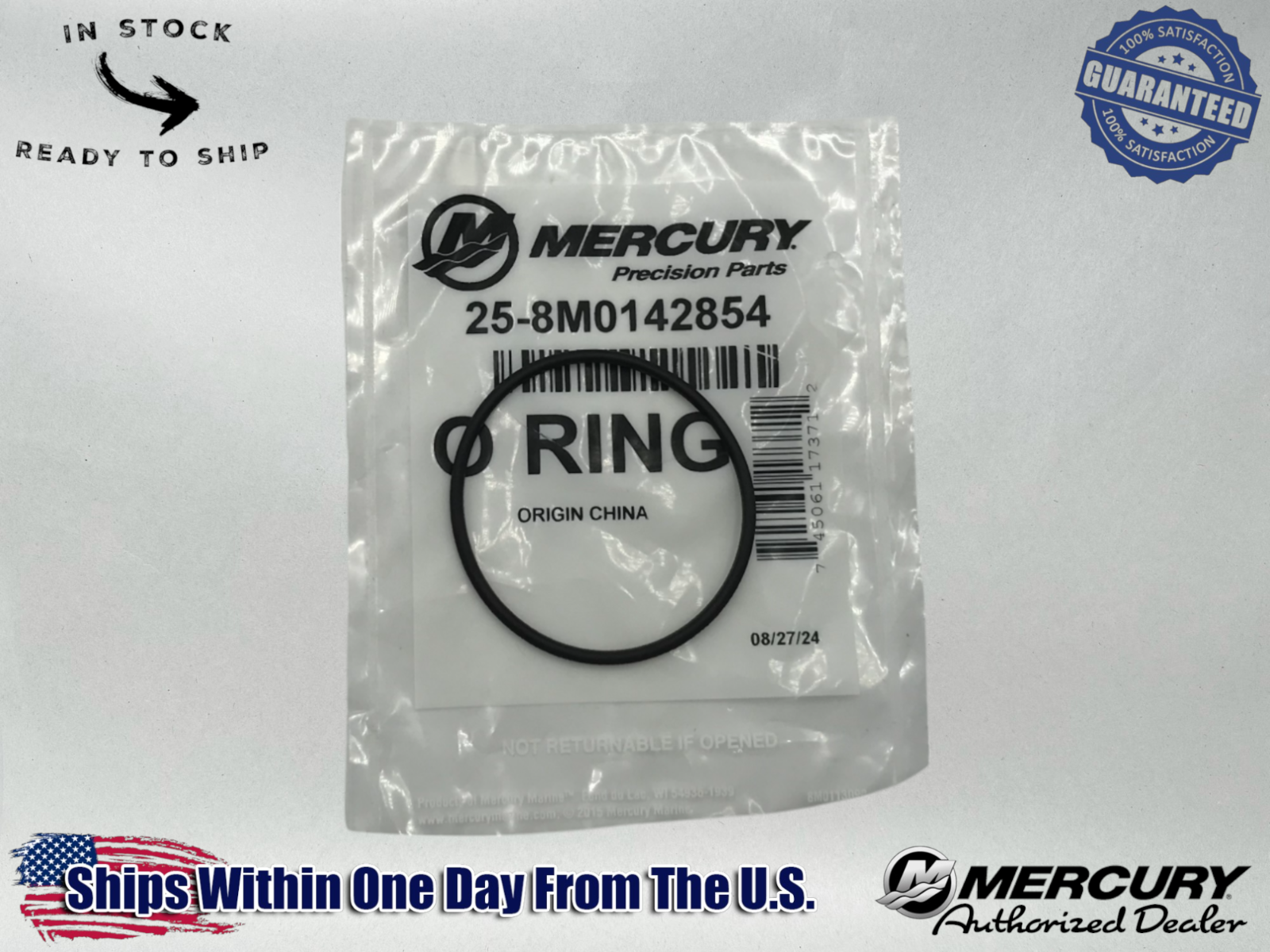 Mercury Genuine OEM Authentic Outboard Motor Engine Seal 8M0142854