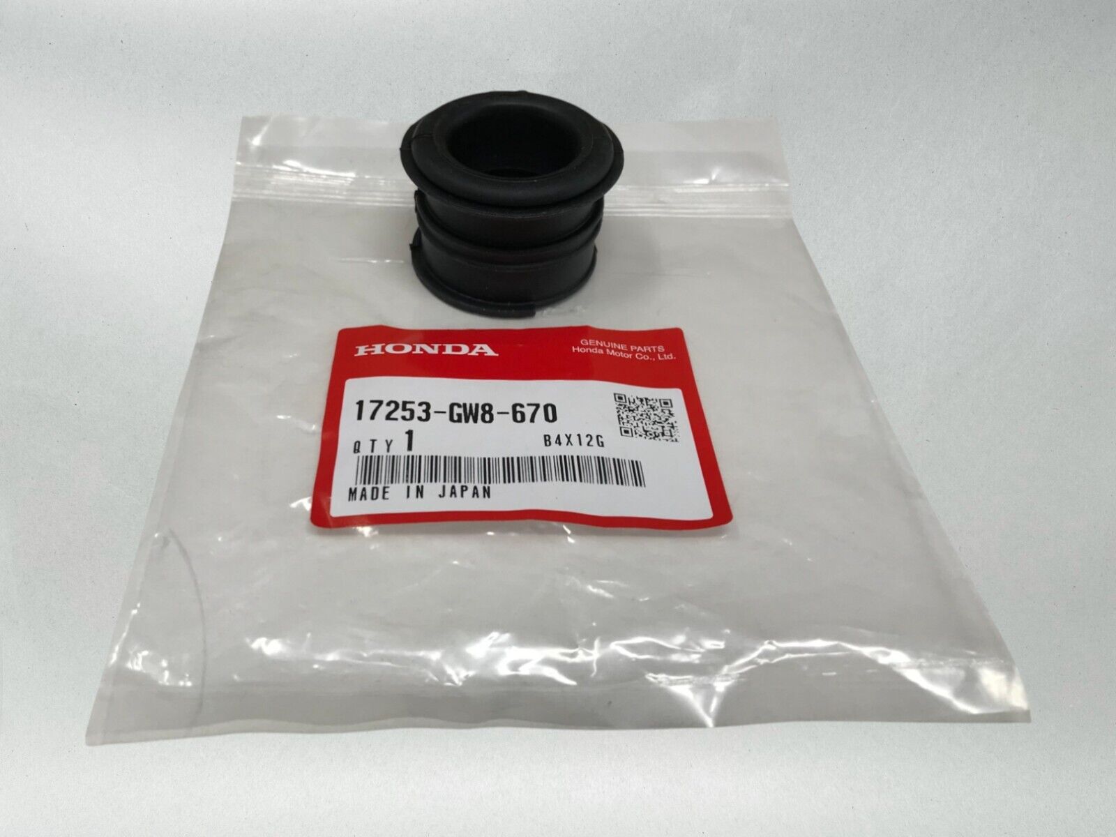 Honda OEM Air Cleaner Tube Boot Rubber Z50A Z50R XR50R CRF50F 17253-GW8-670