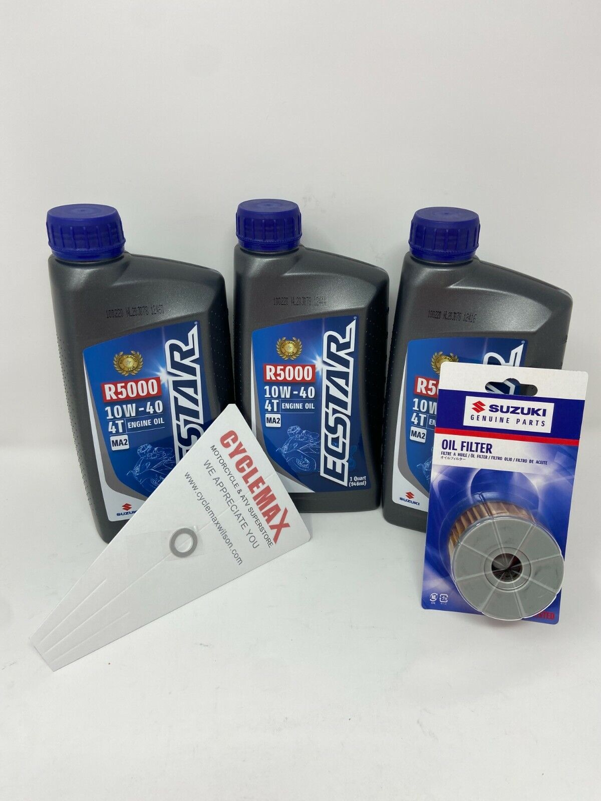 OEM Suzuki 1996-2019 DR650SE Oil Change Kit