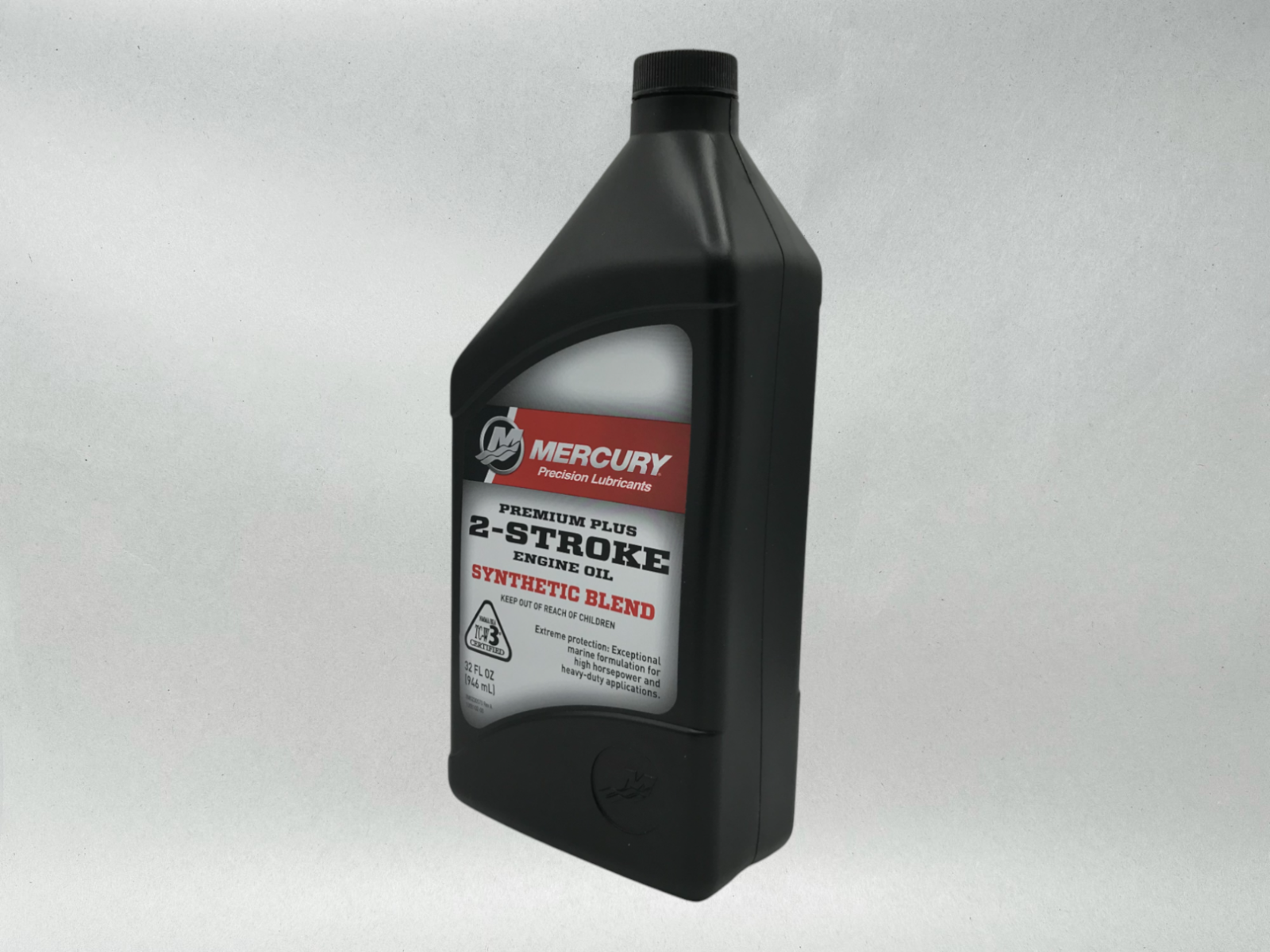 Mercury OEM Premium Plus 2-Stroke Semi Synthetic Oil Quarts 858026K01 3 Pack