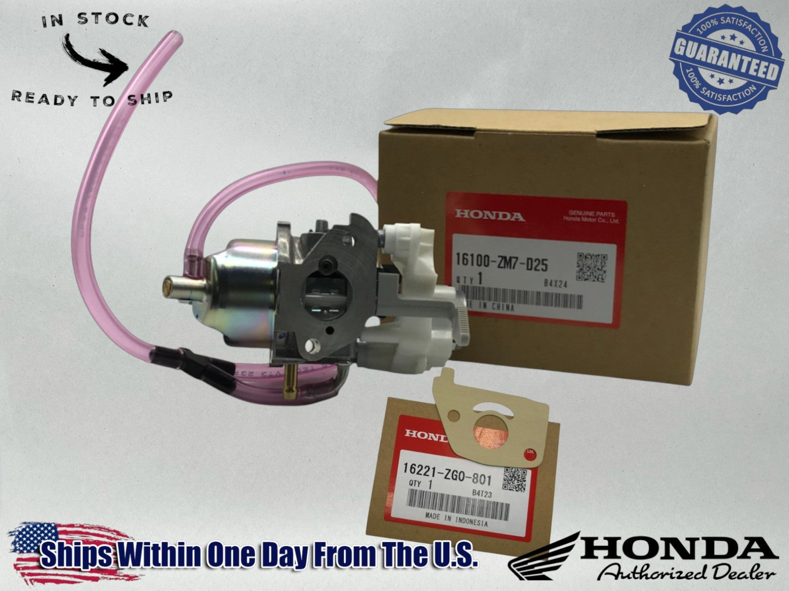 Honda Genuine OEM Authentic Carburetor EU1000i GENERATOR INVERTOR