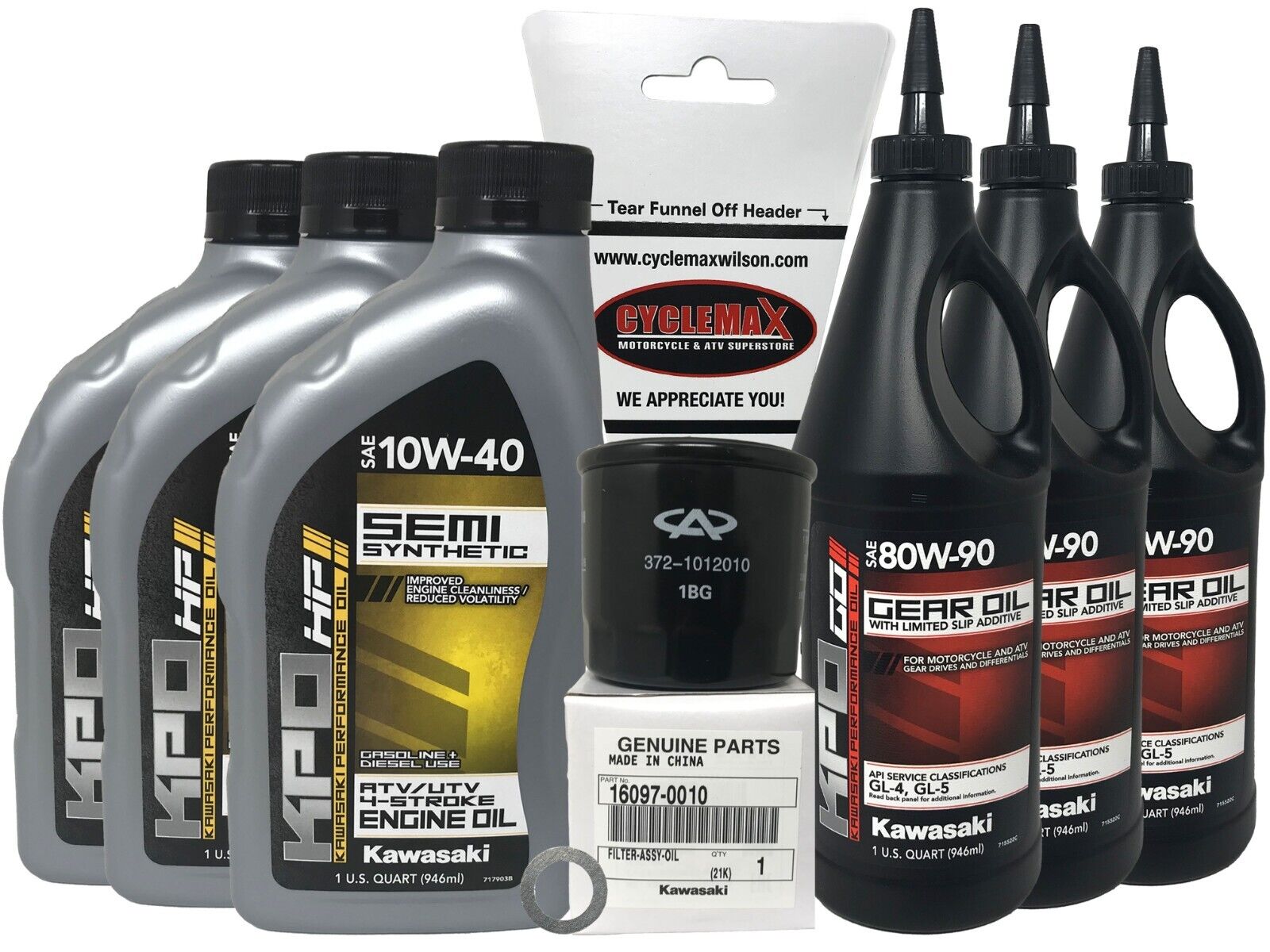 2015-2022 Kawasaki Mule Pro FX FXT FXR Full Service Kit